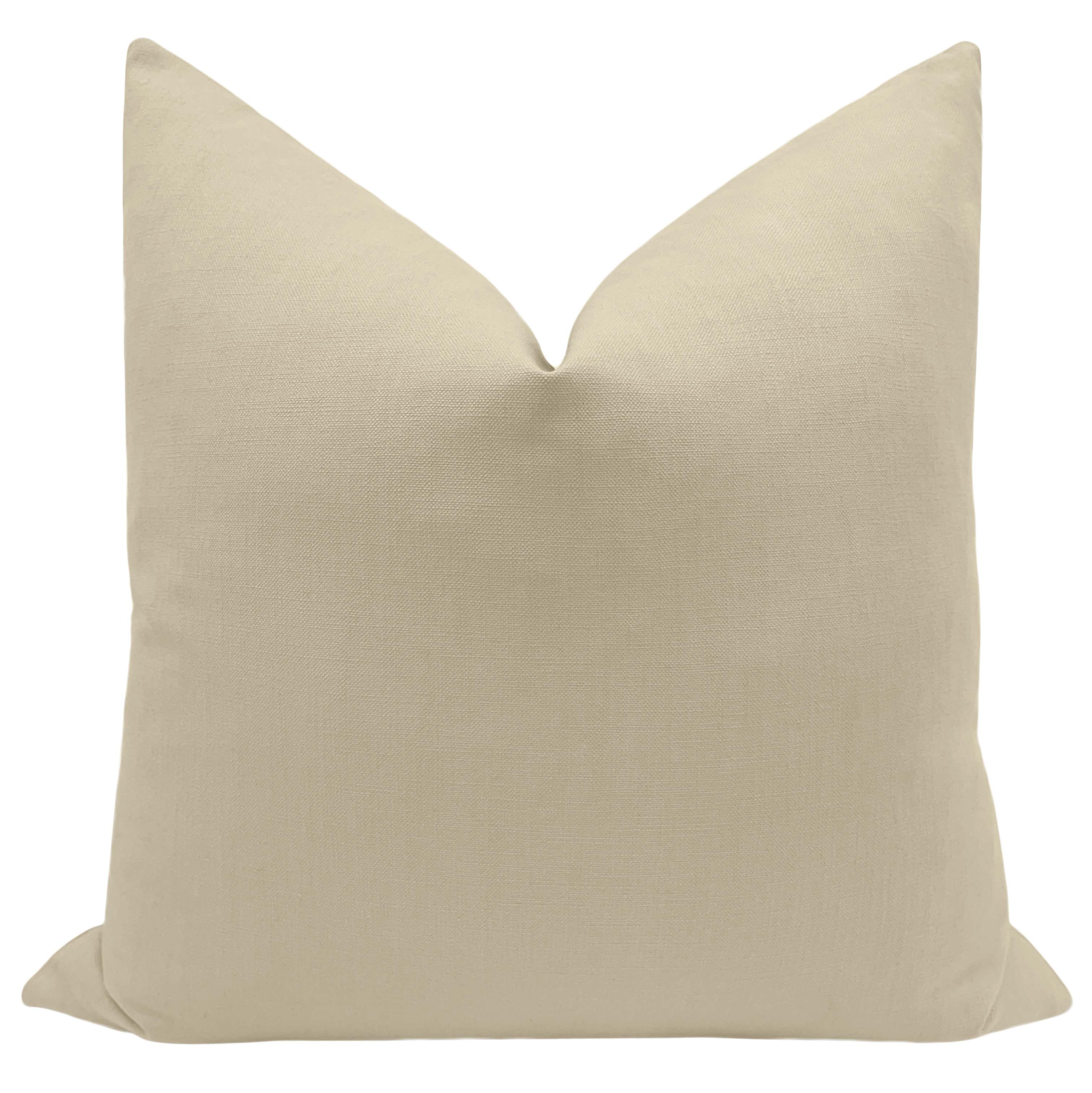 *Classic Linen // Stone NEW* - 20" X 20" - Little Design Company