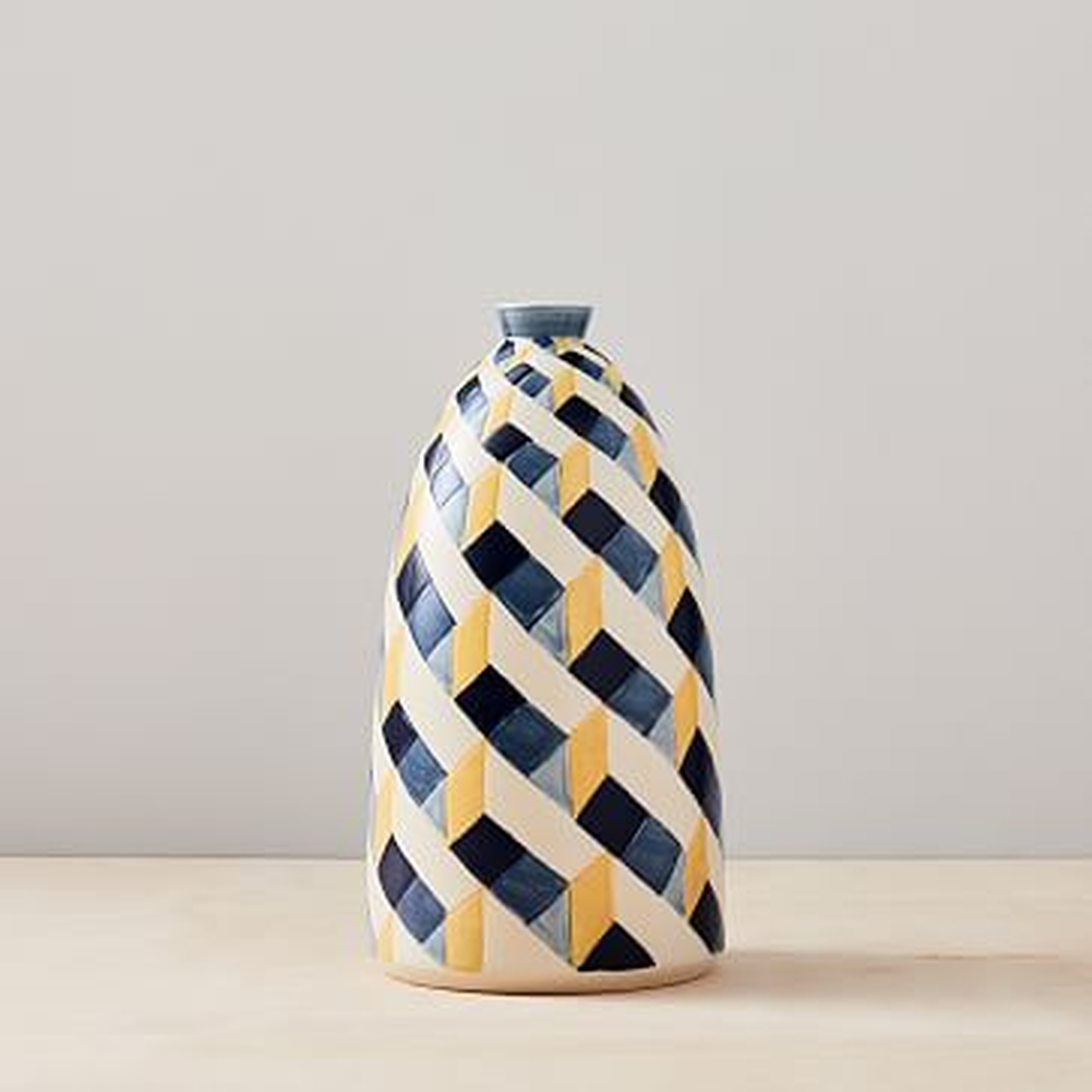 Cody Hoyt Ceramic Vase, Multi - West Elm