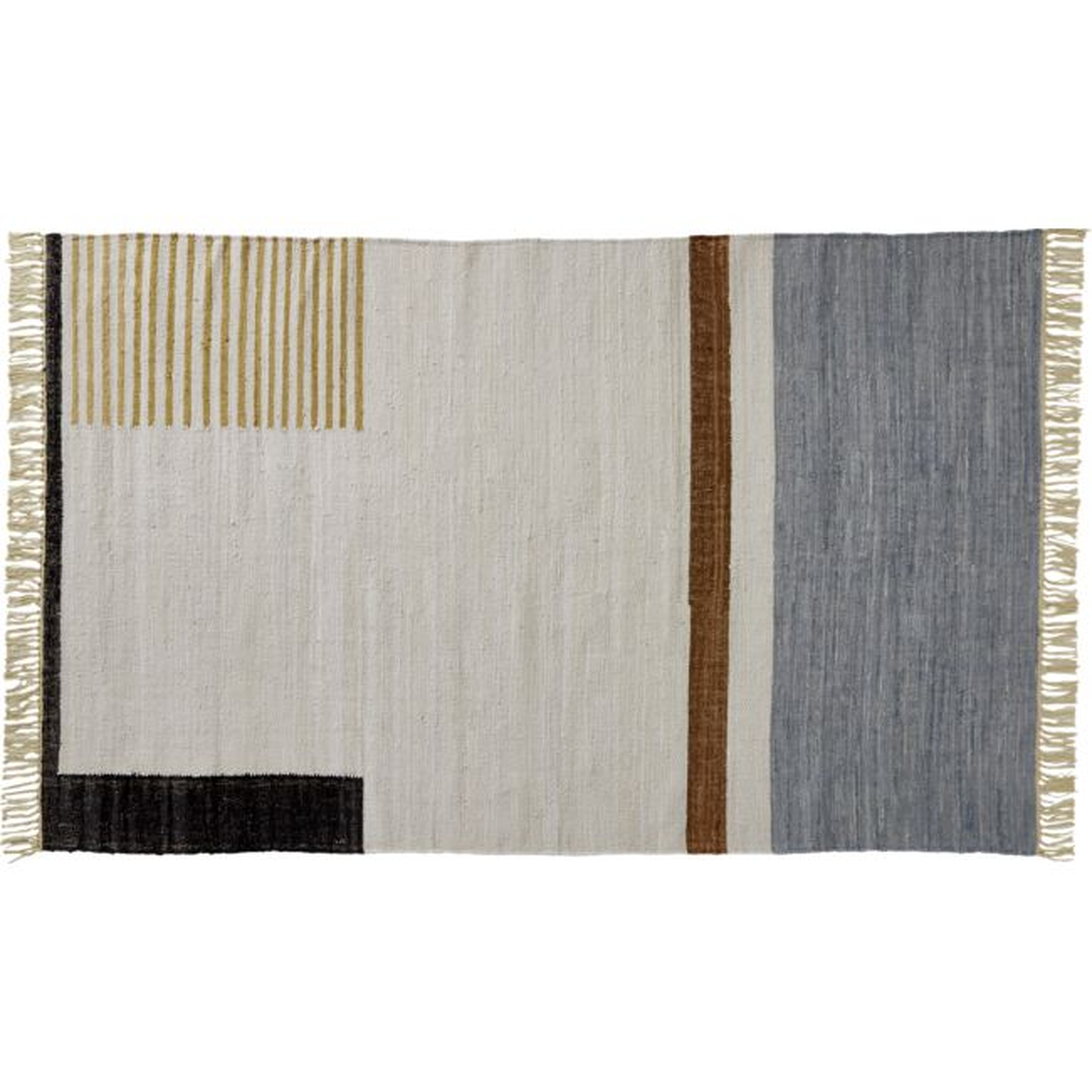 Array Handwoven Recycled Rug 5'x8' - CB2