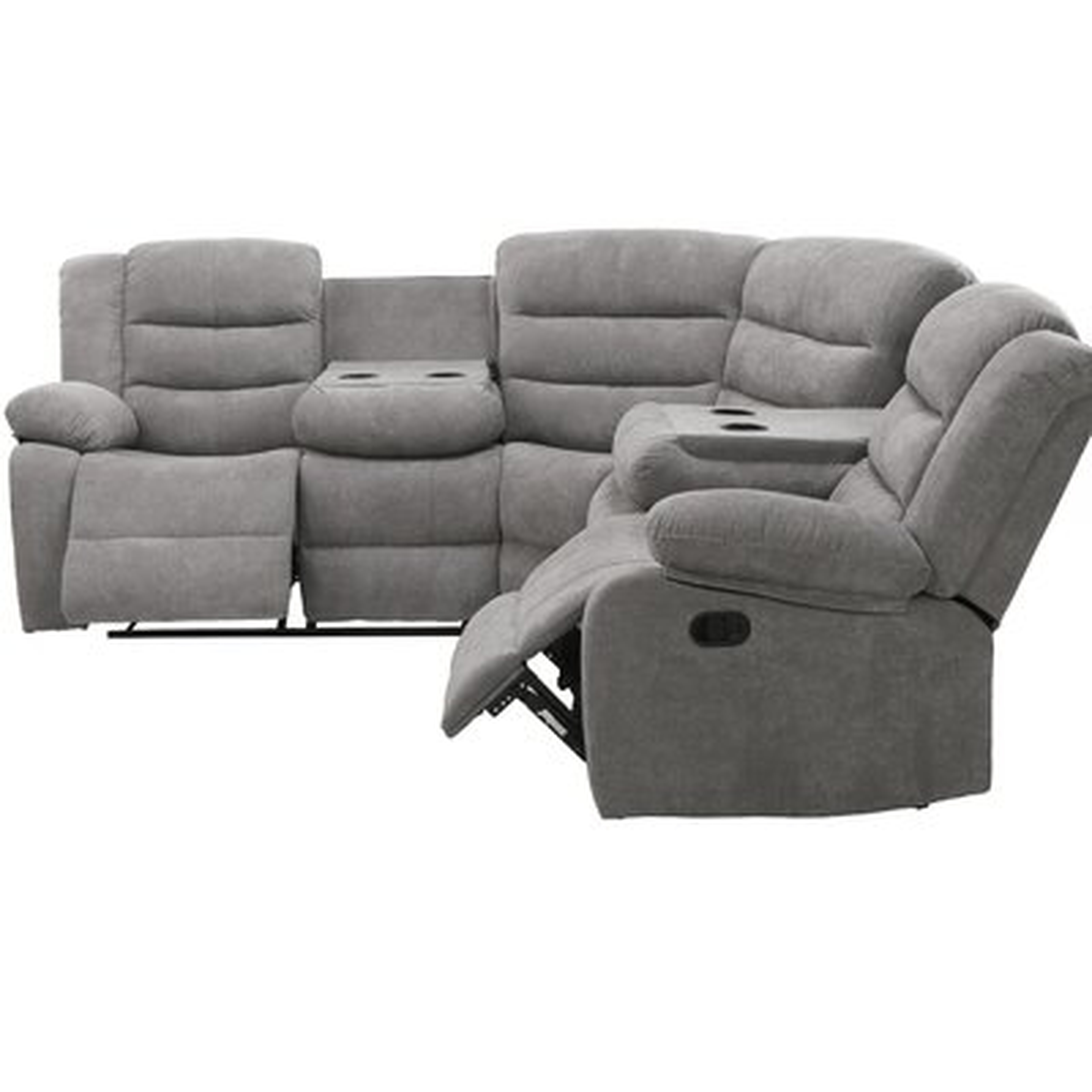 Curved Manual Reclining Sectionals - Wayfair