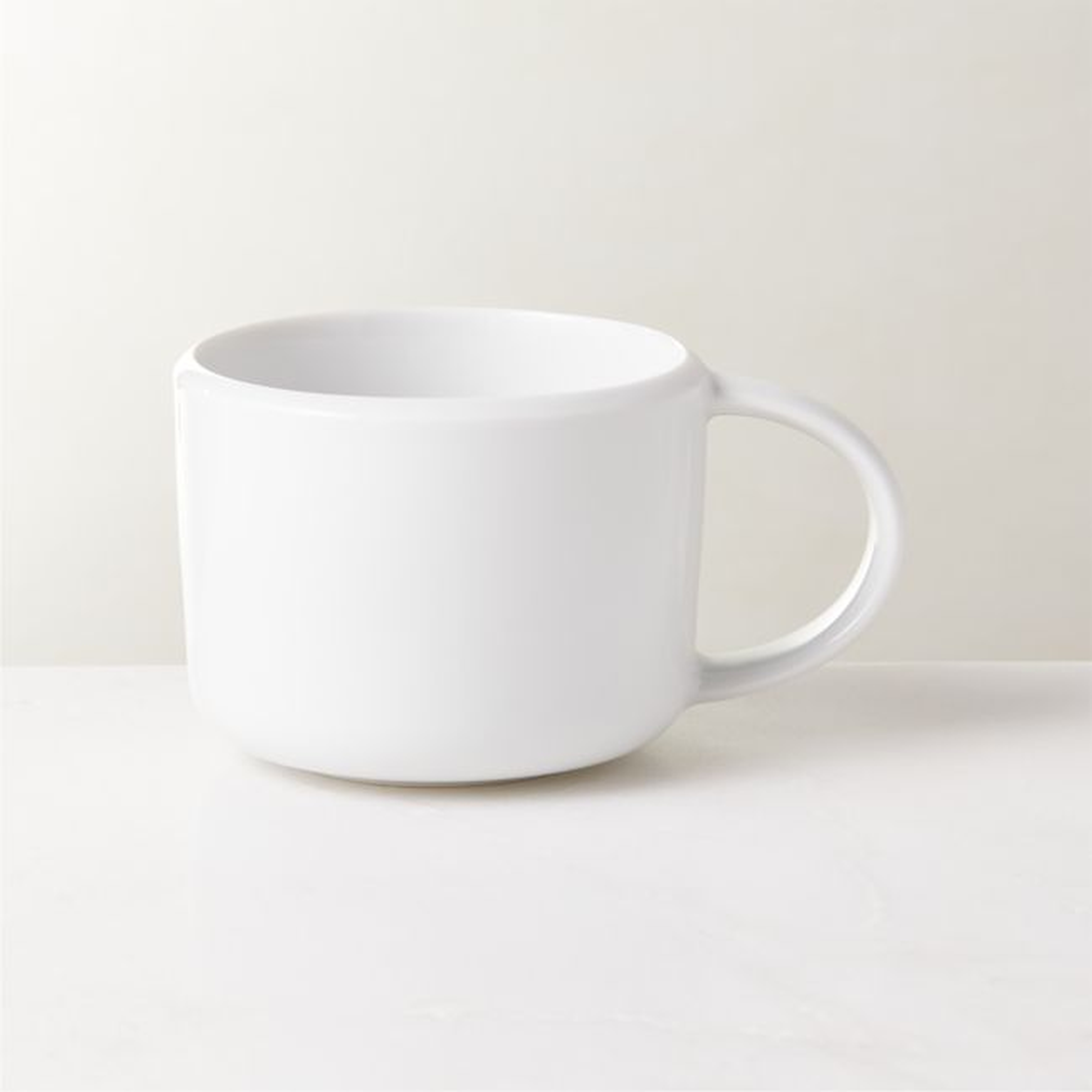 Mack White Coffee Mug 15oz - CB2