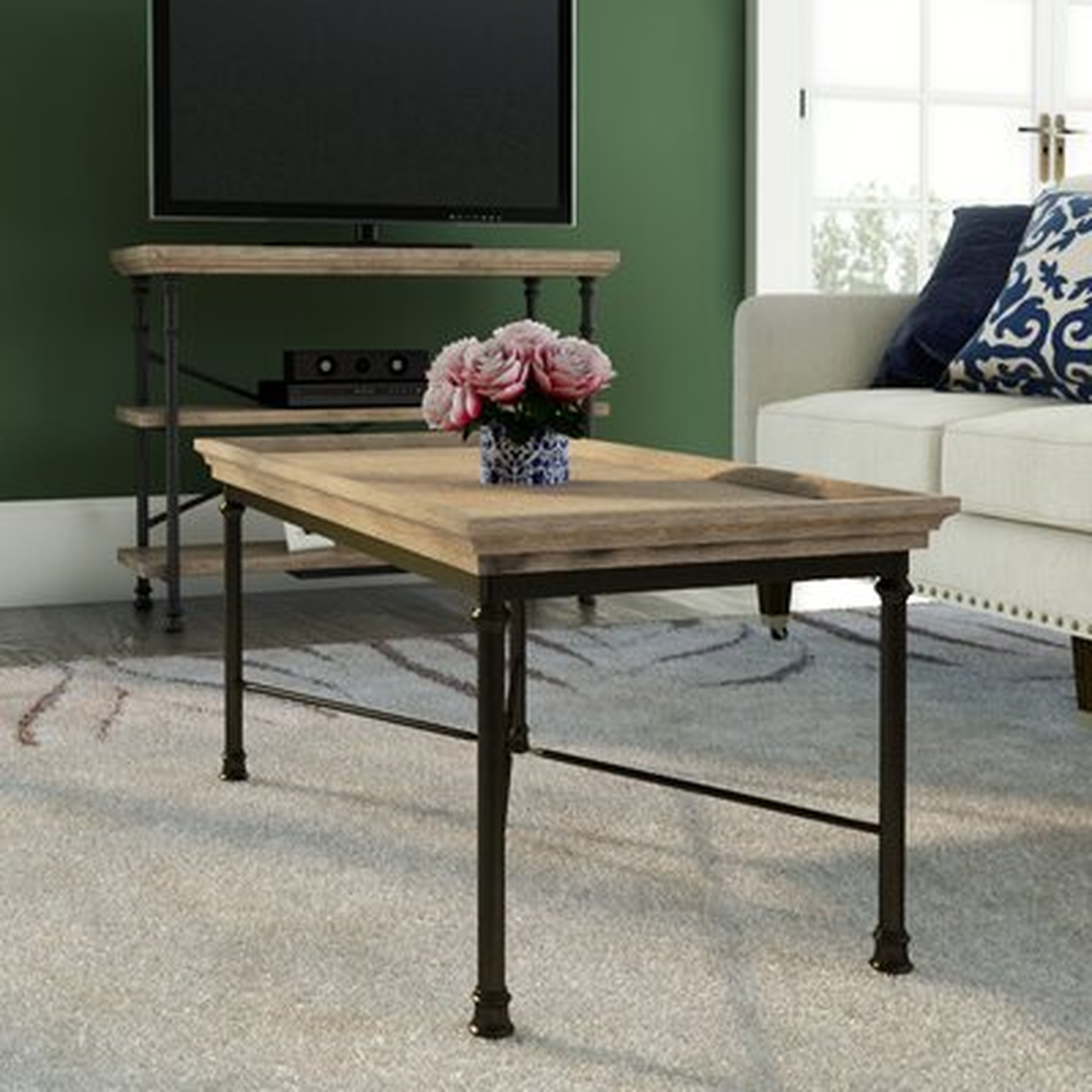 Oakside Coffee Table with Tray Top - Wayfair