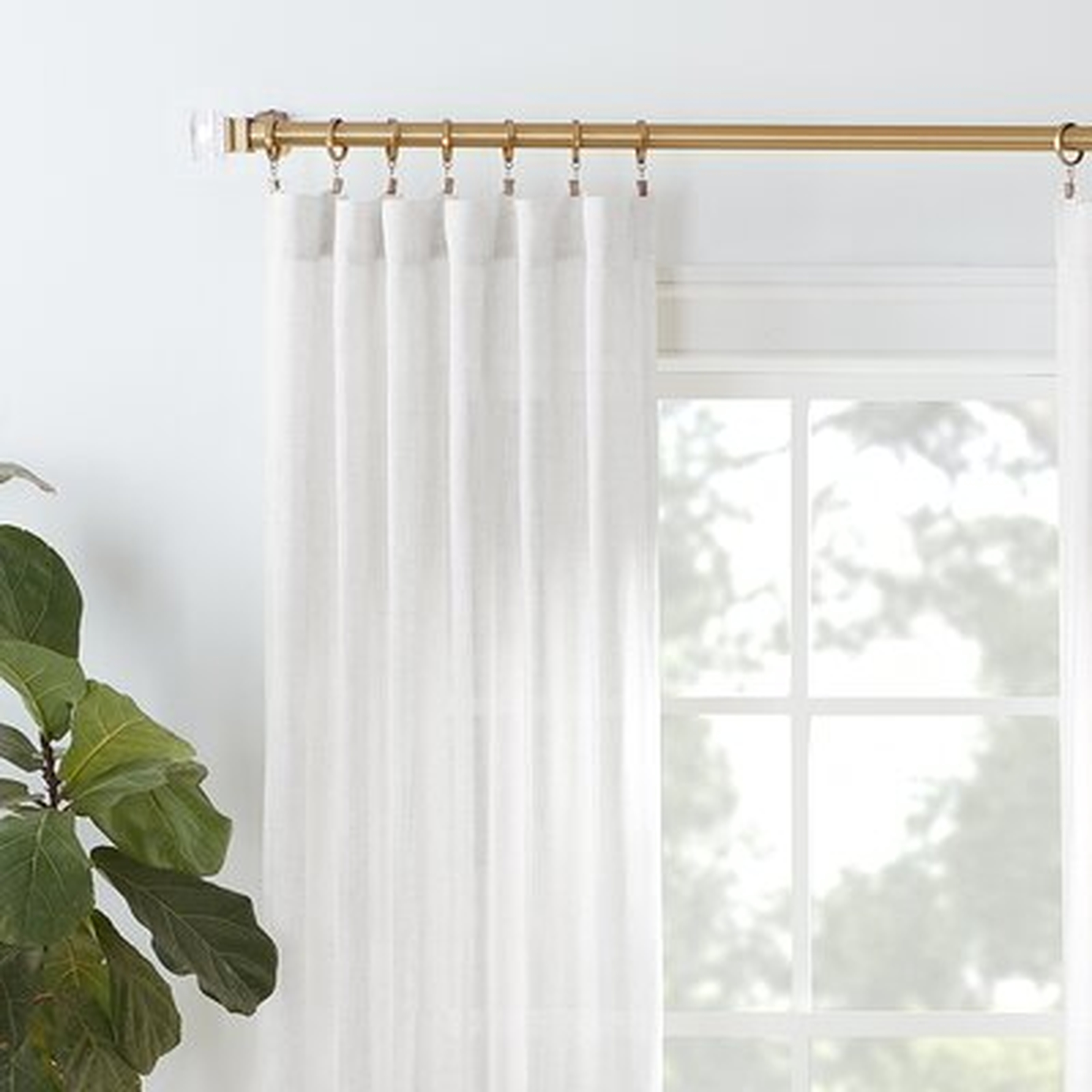 Metal Curtain Rod - Wayfair