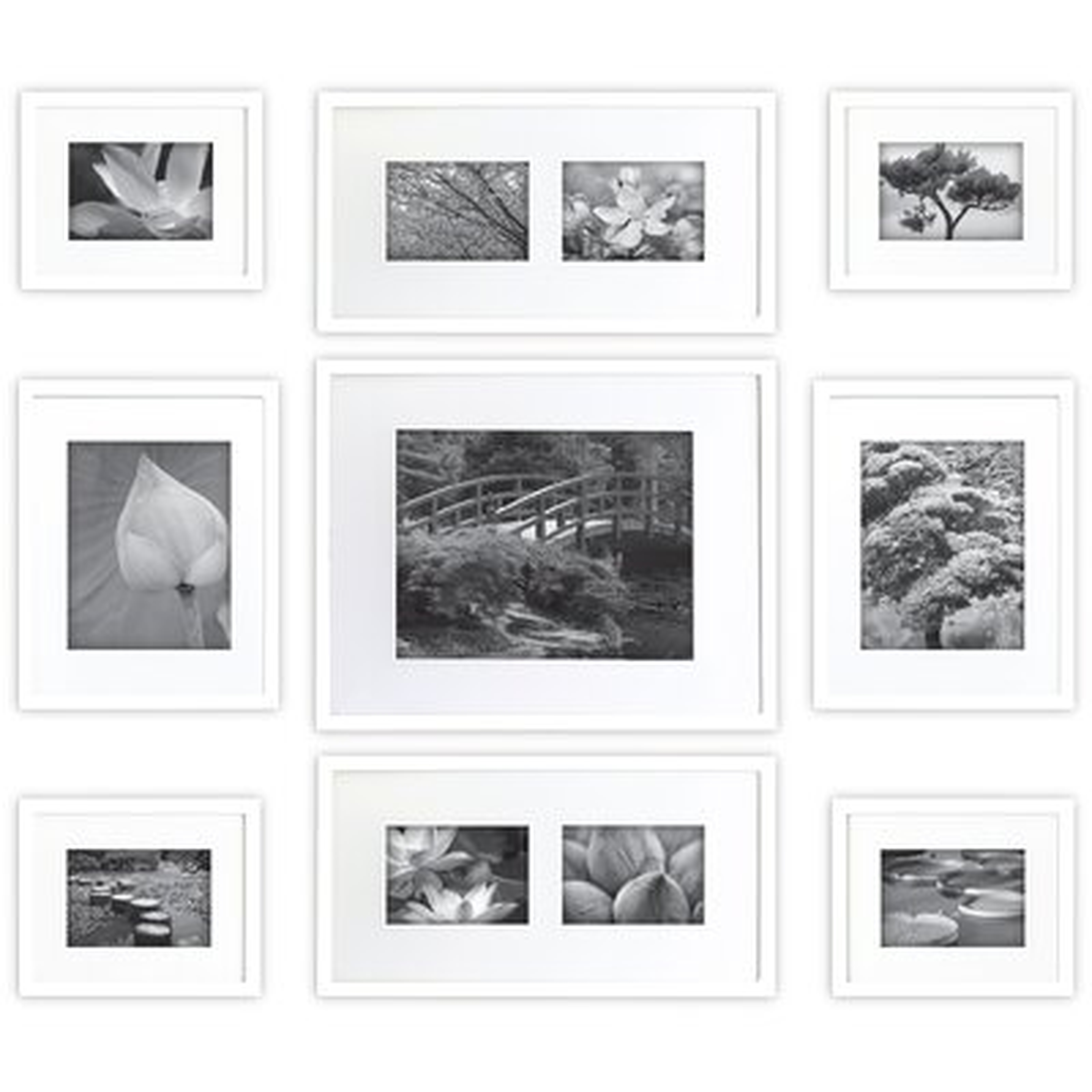 9 Piece Louvois Picture Frame Set - AllModern