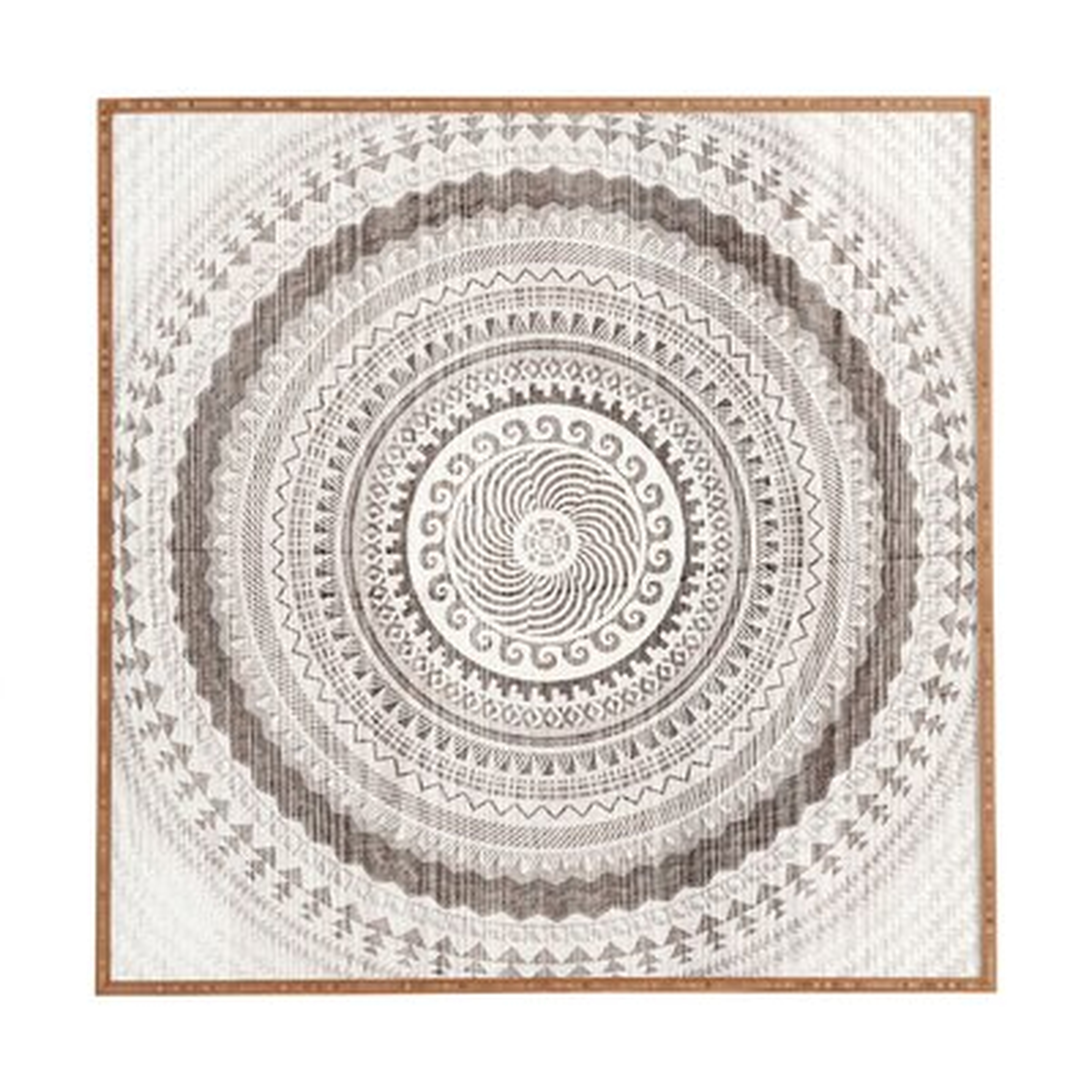 Winter Wheat, Picture Frame Graphic Art on Wood - Wayfair