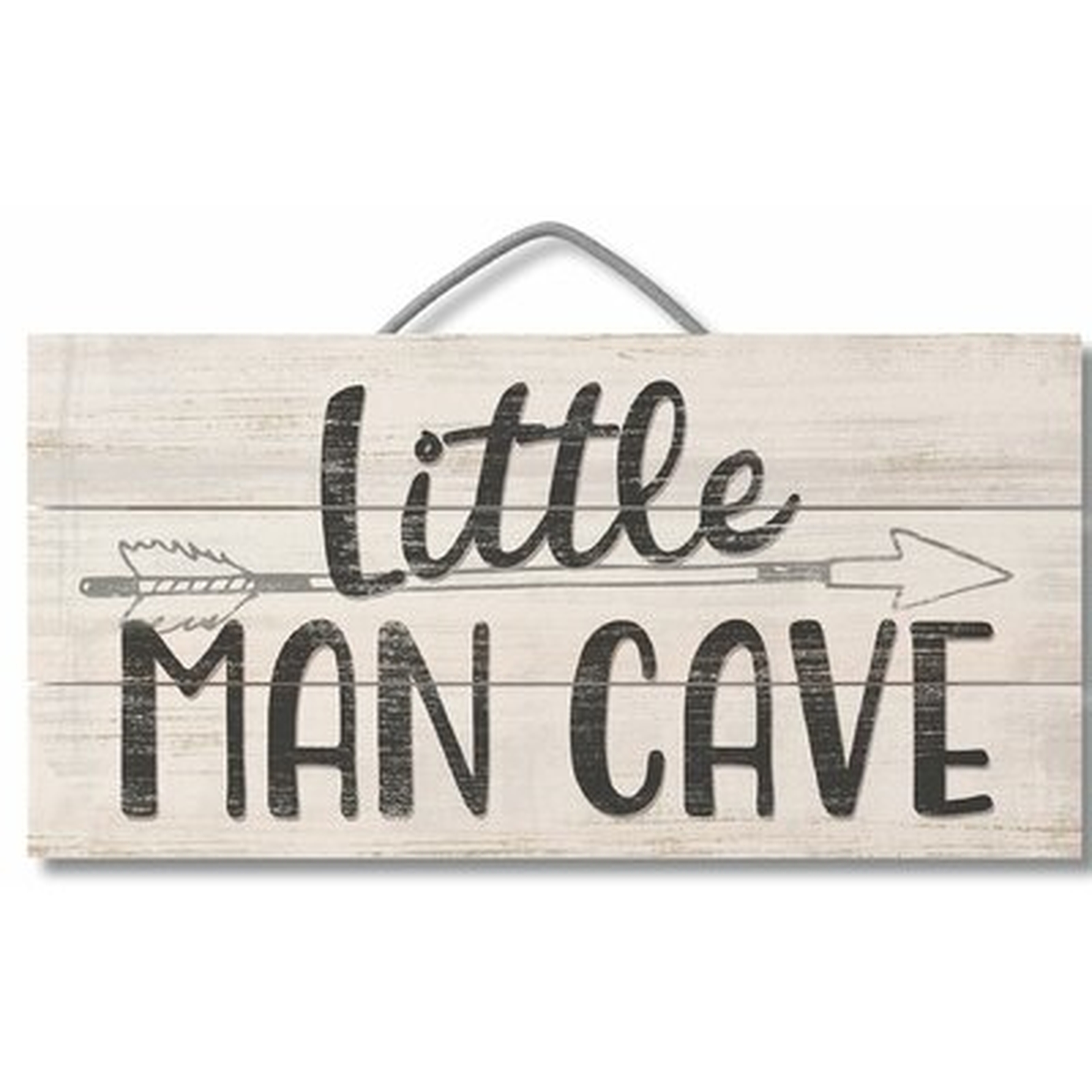Little Man Cave Slatted Wood Wall Décor - Wayfair