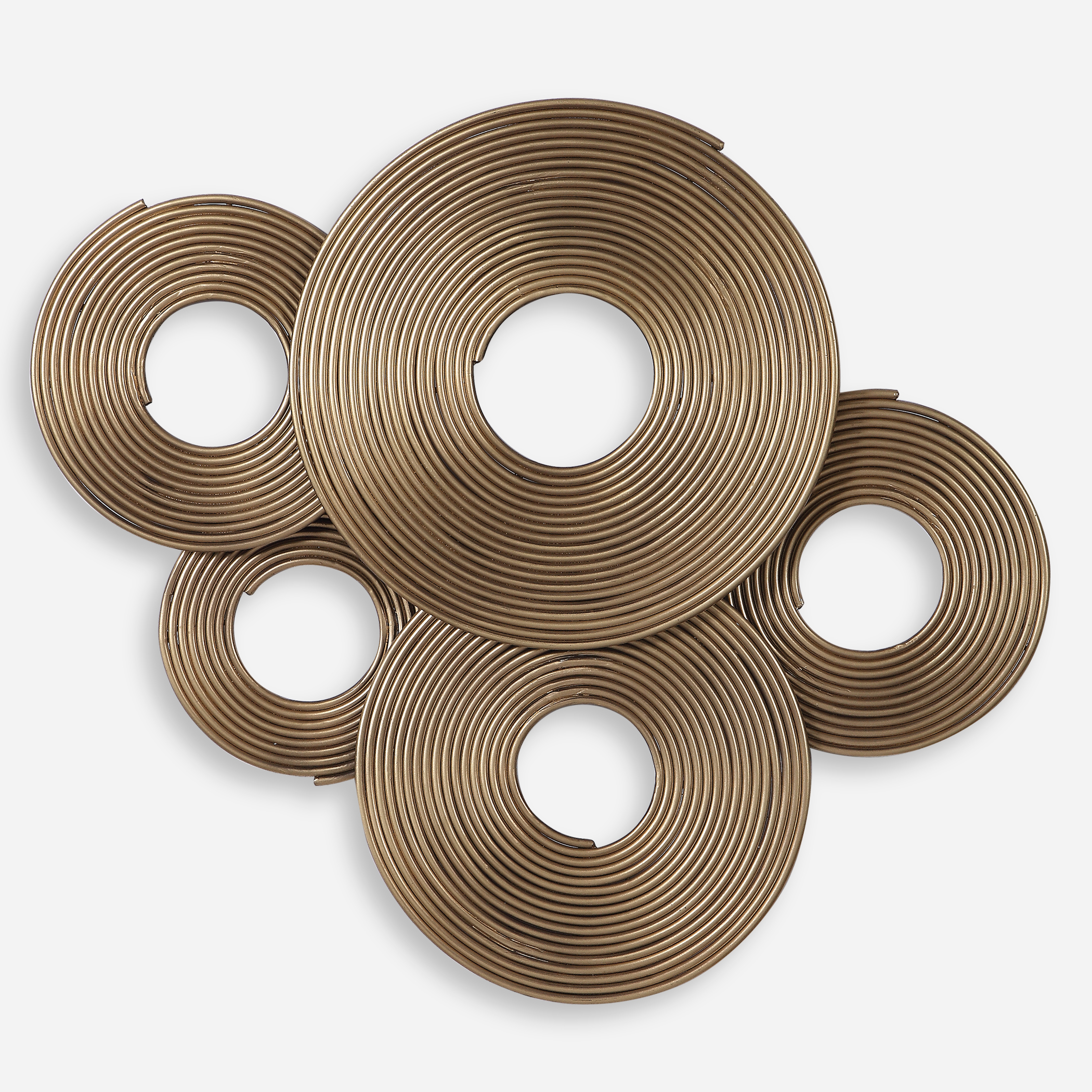 Ahmet Gold Rings Wall Decor - Uttermost