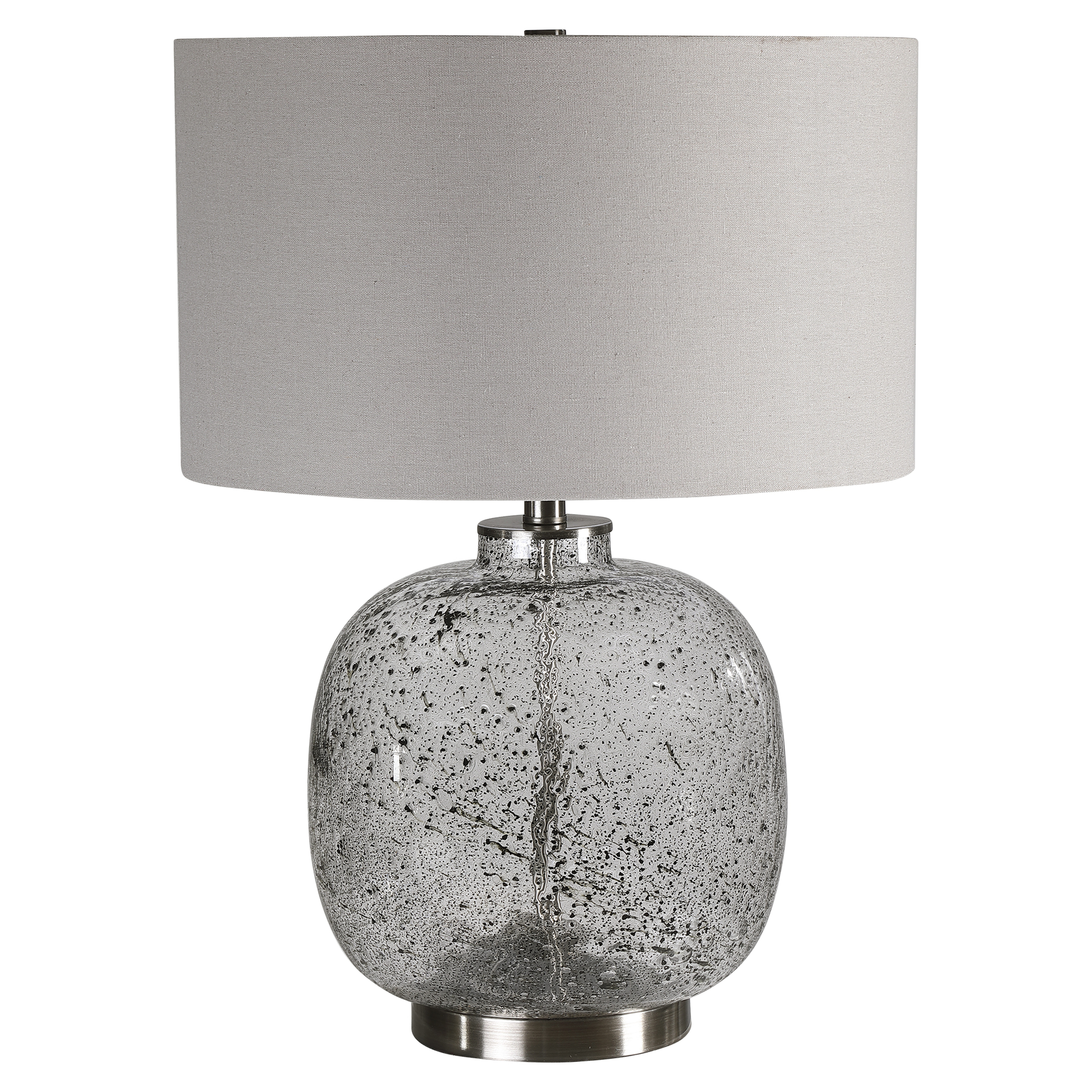 Storm Glass Table Lamp, 17" x 17" x 23.25" - Hudsonhill Foundry