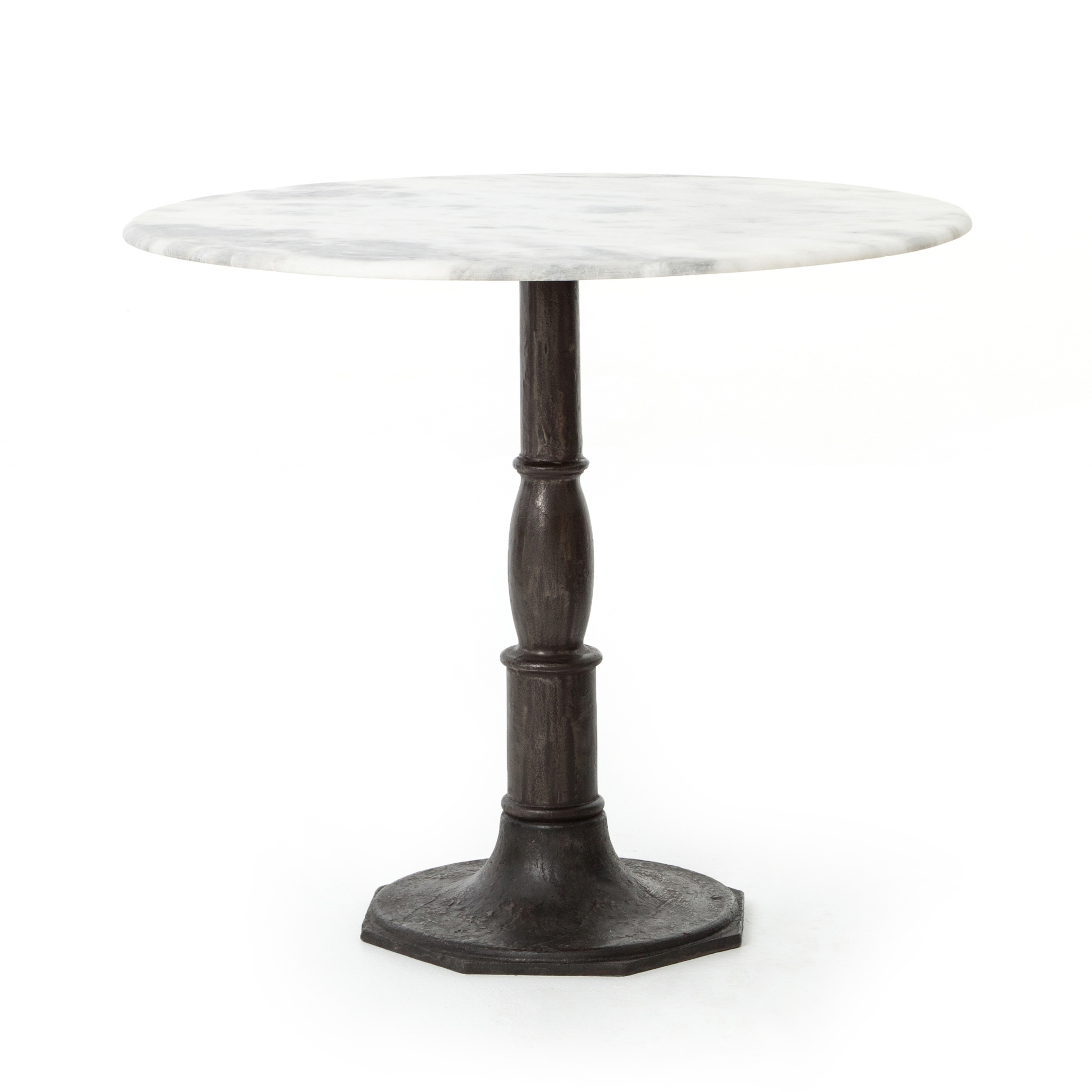 Lucy Bistro Table-36"-Carbon Wash - Four Hands
