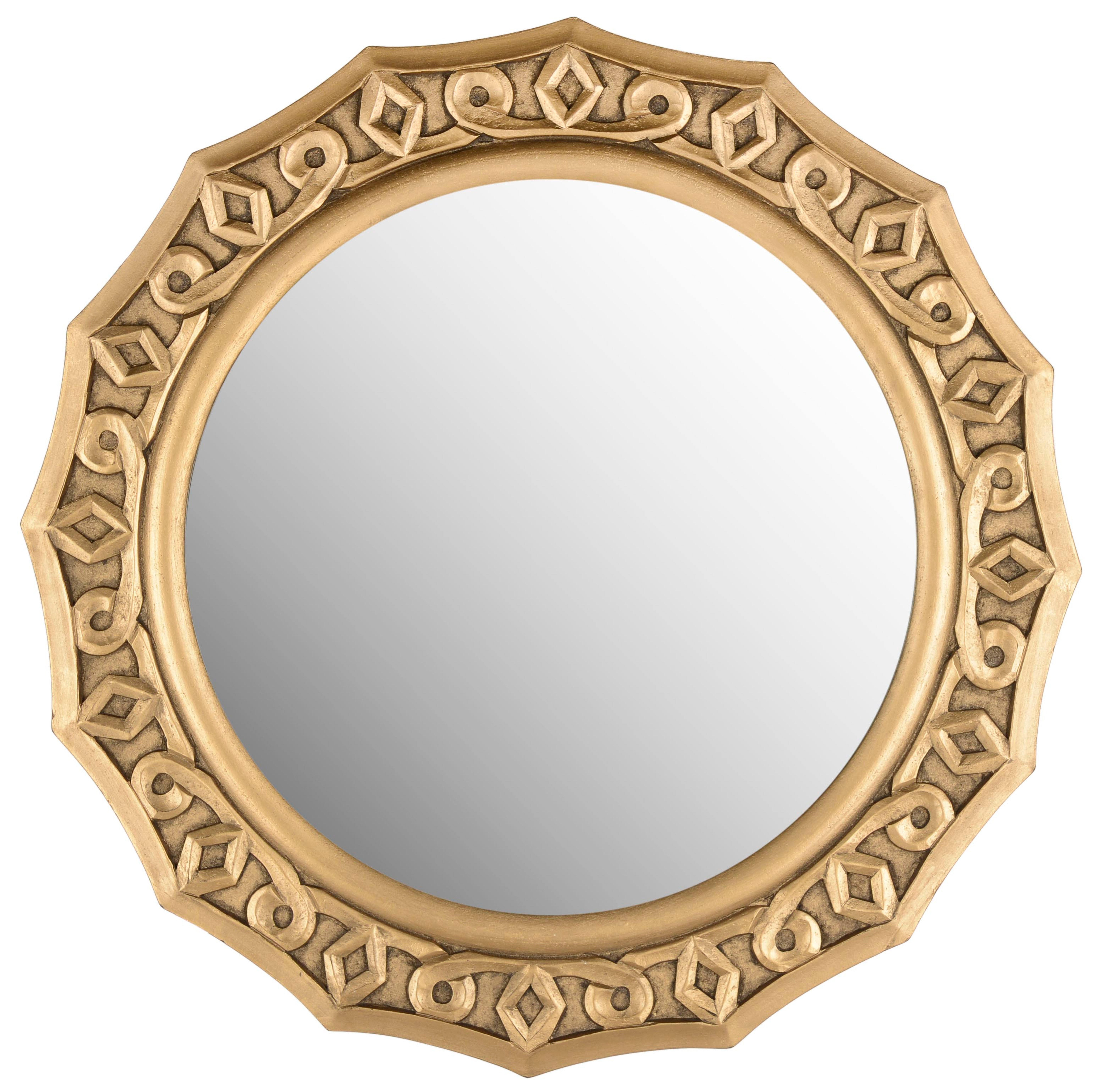 Gossamer Lace Mirror - Gold - Arlo Home - Arlo Home