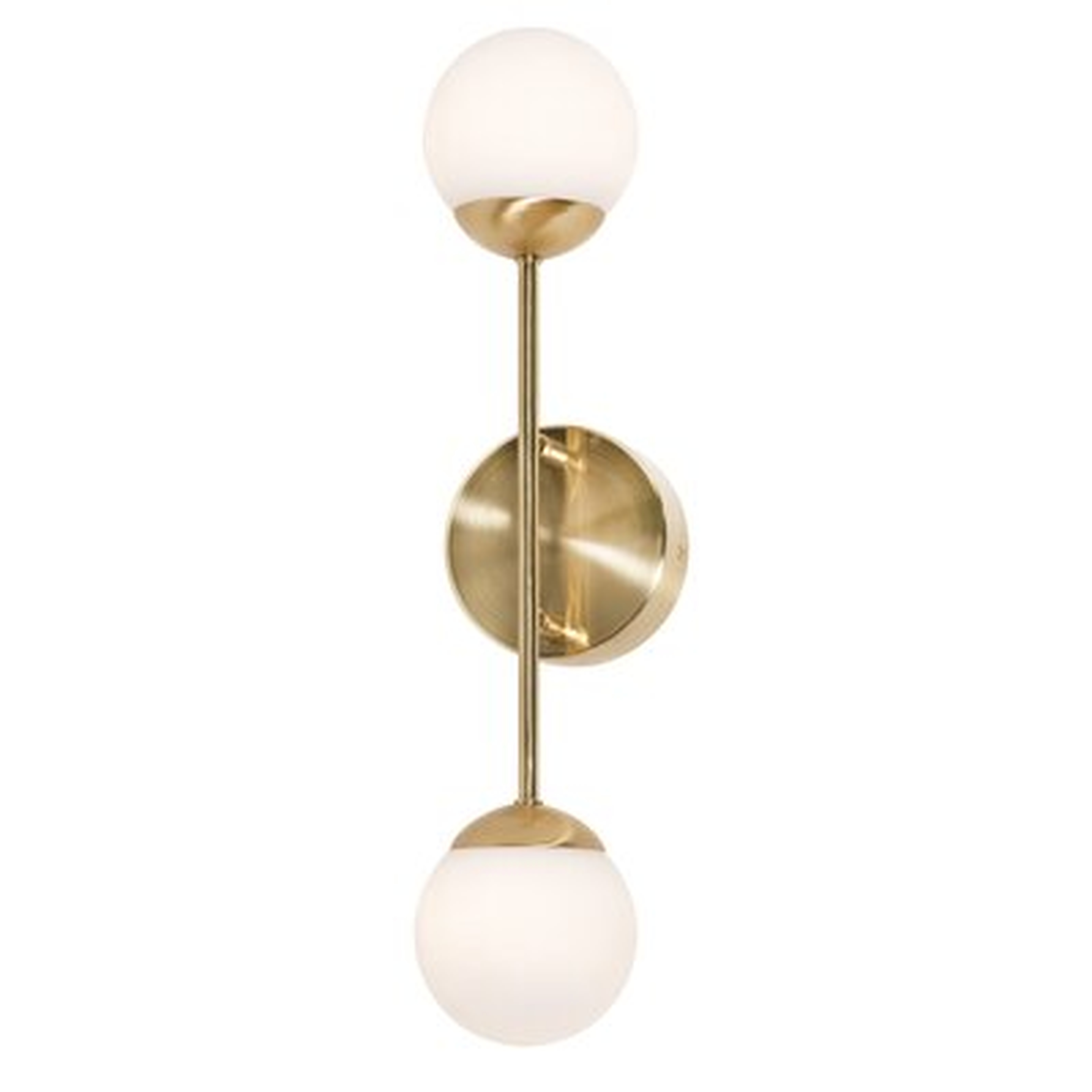 Catalina 18" LED Sconce - Black - Wayfair