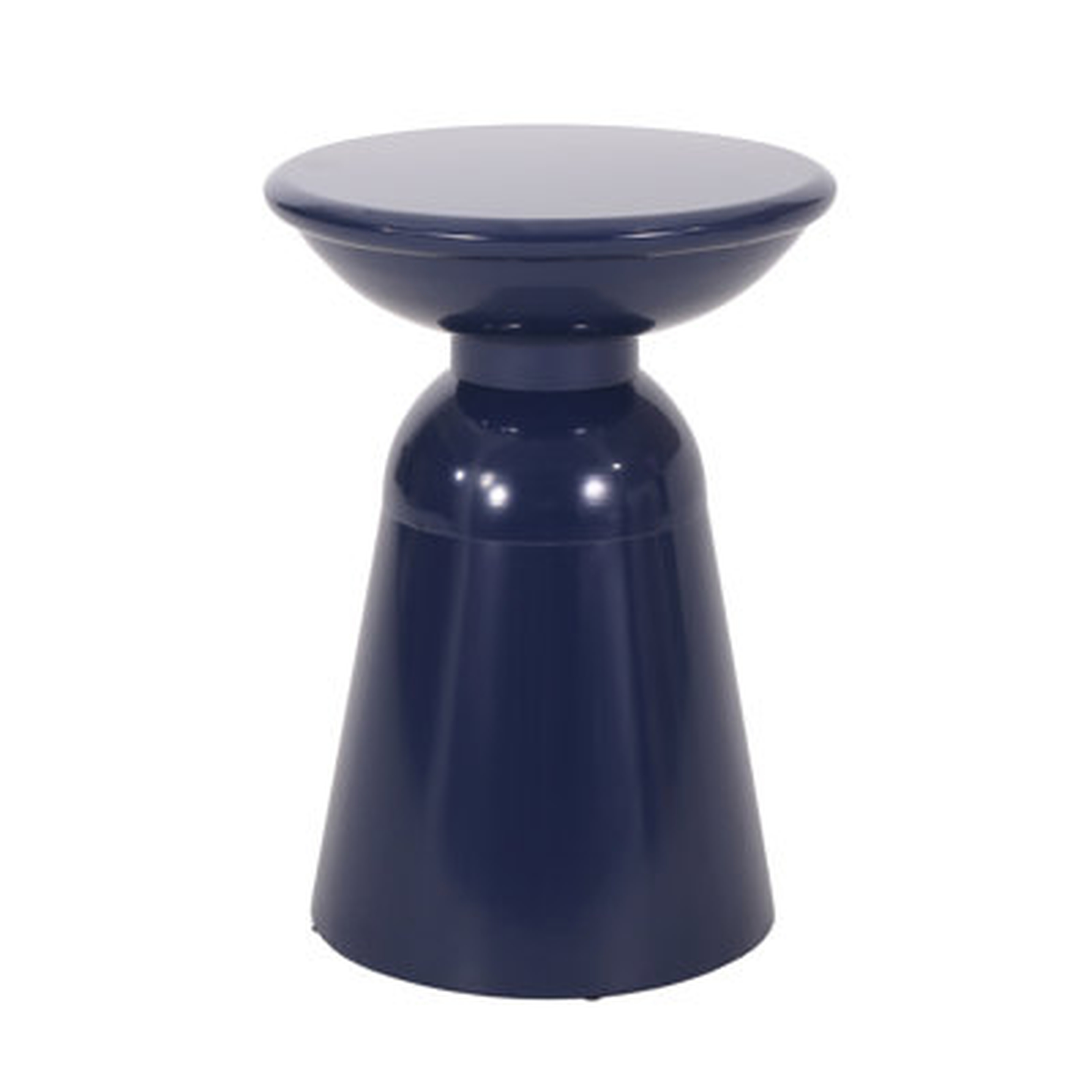 Mathena Outdoor Outdoor Metal Side Table - Wayfair