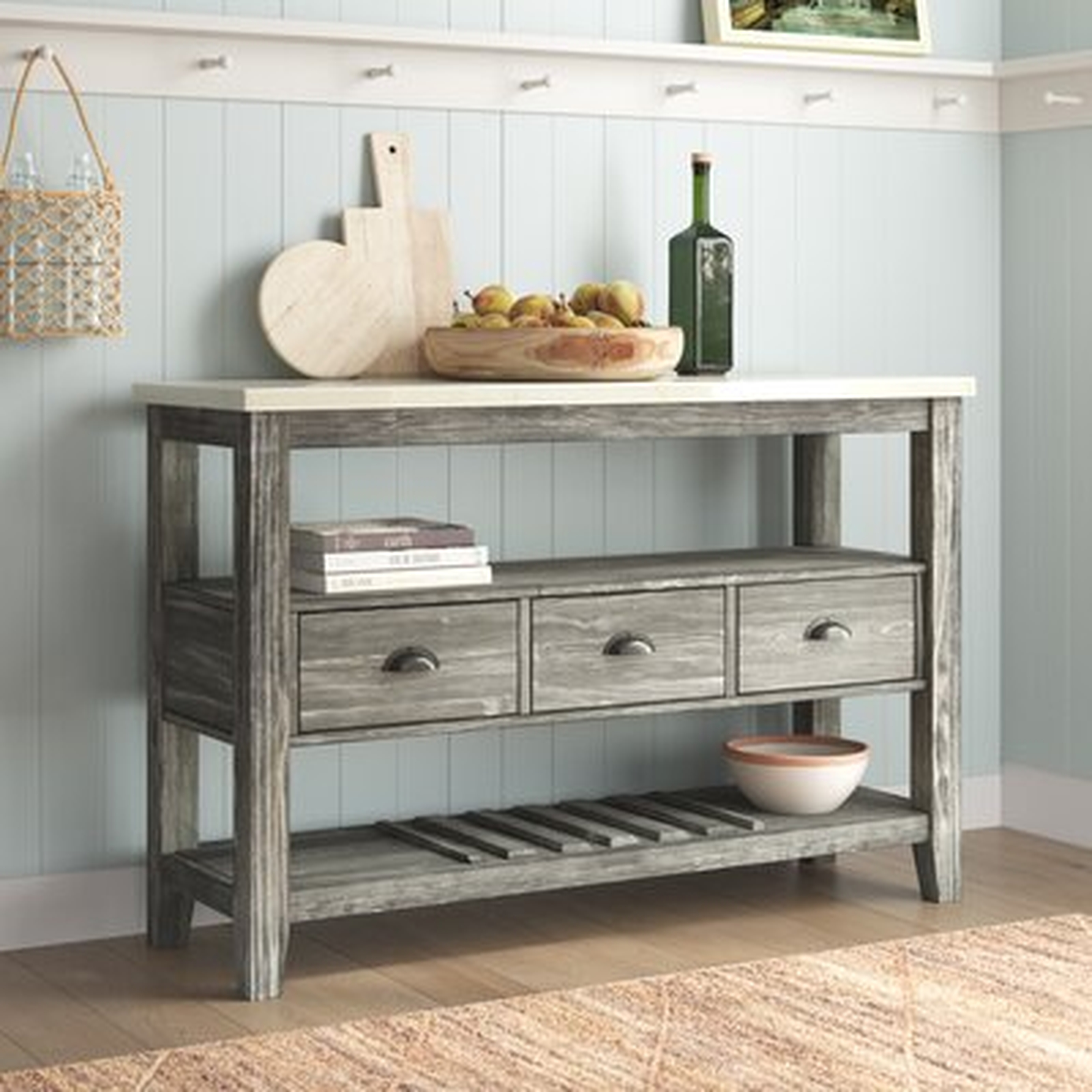 Annabella 54" Wide 3 Drawer Sideboard - Wayfair