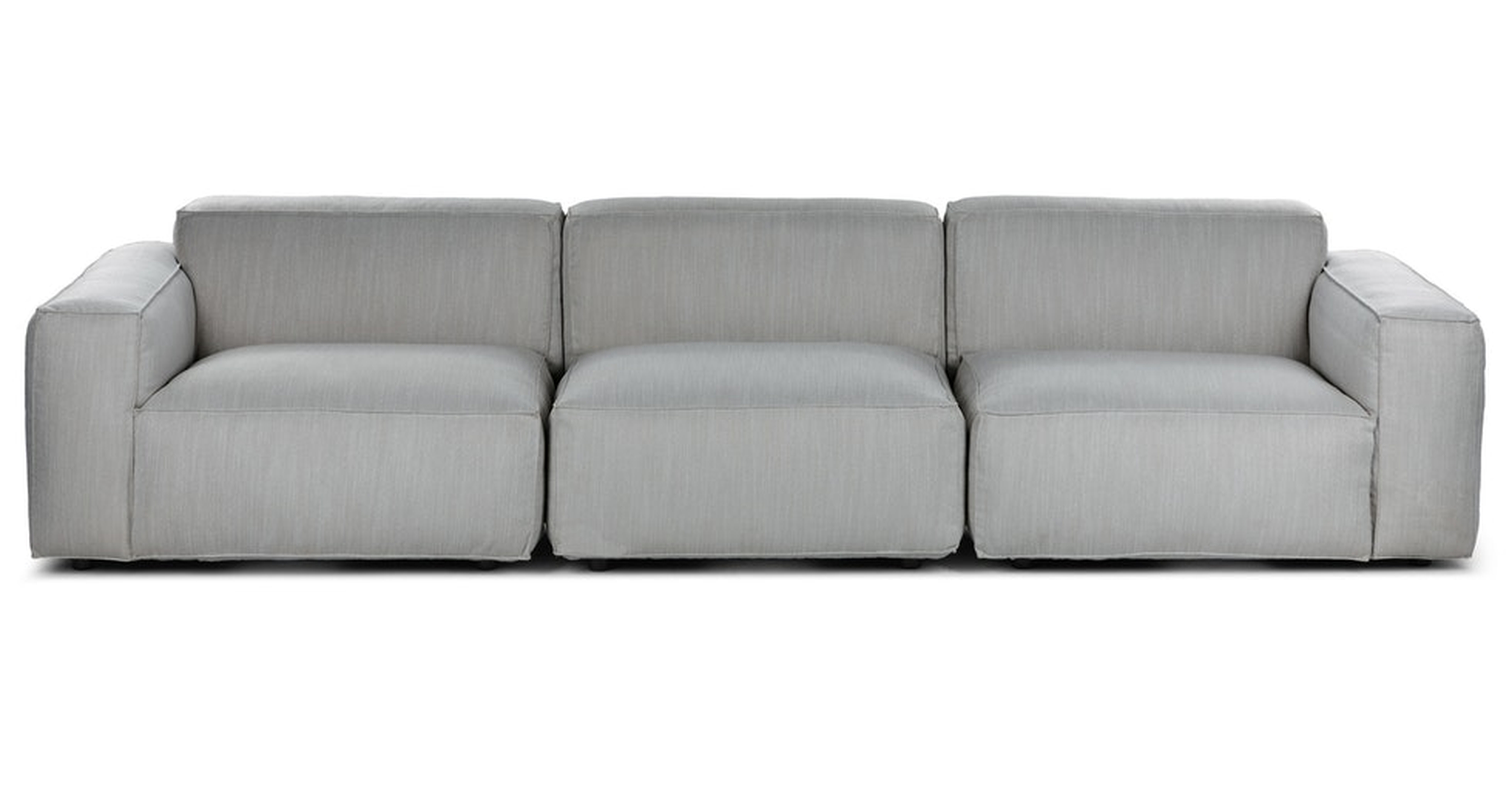 Solae Hush Gray Modular Sofa - Article