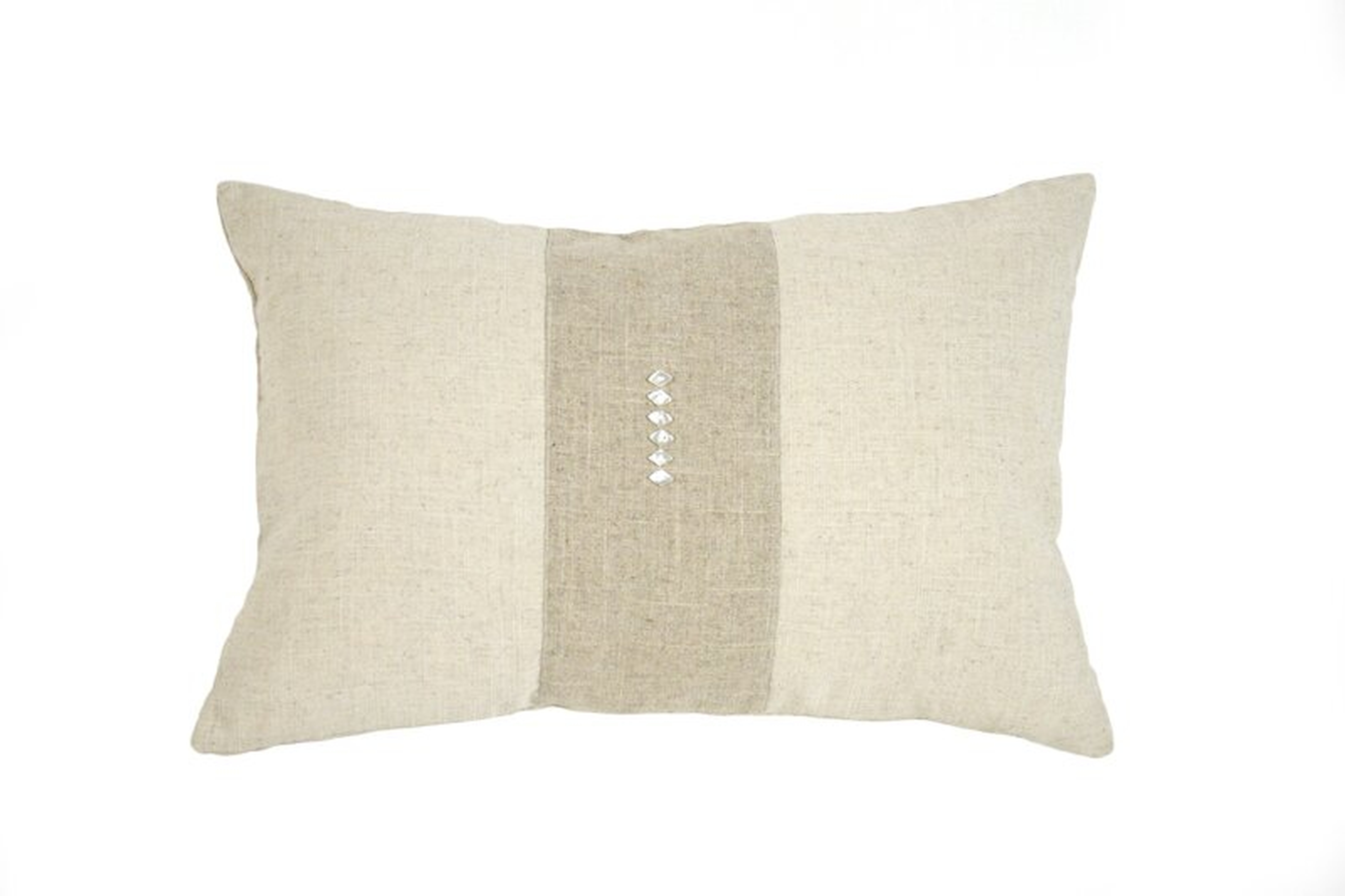 Zentique Linen Lumbar Pillow - Perigold