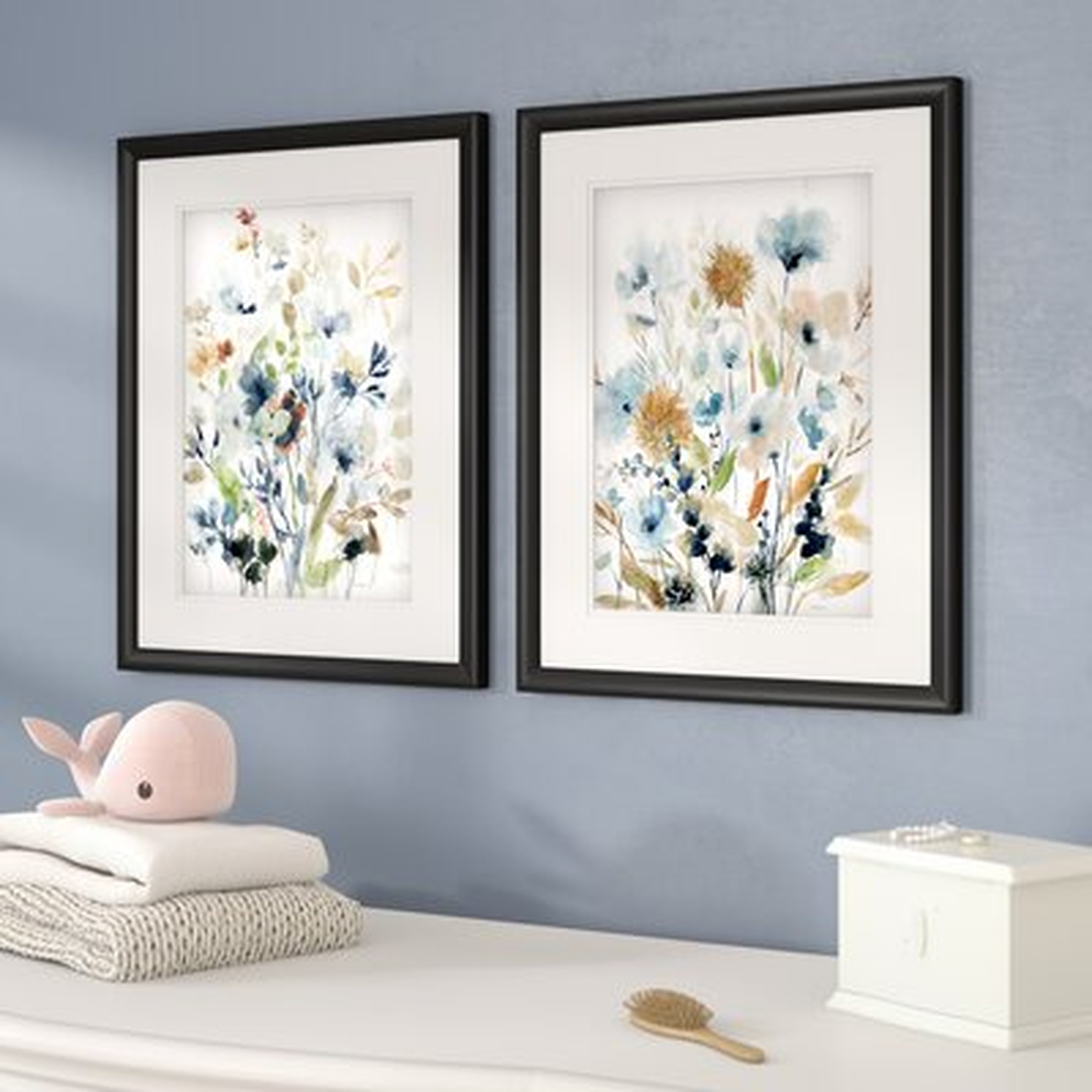 'Holland Spring Mix' - 2 Piece Picture Frame Painting Print Set on Paper - Wayfair