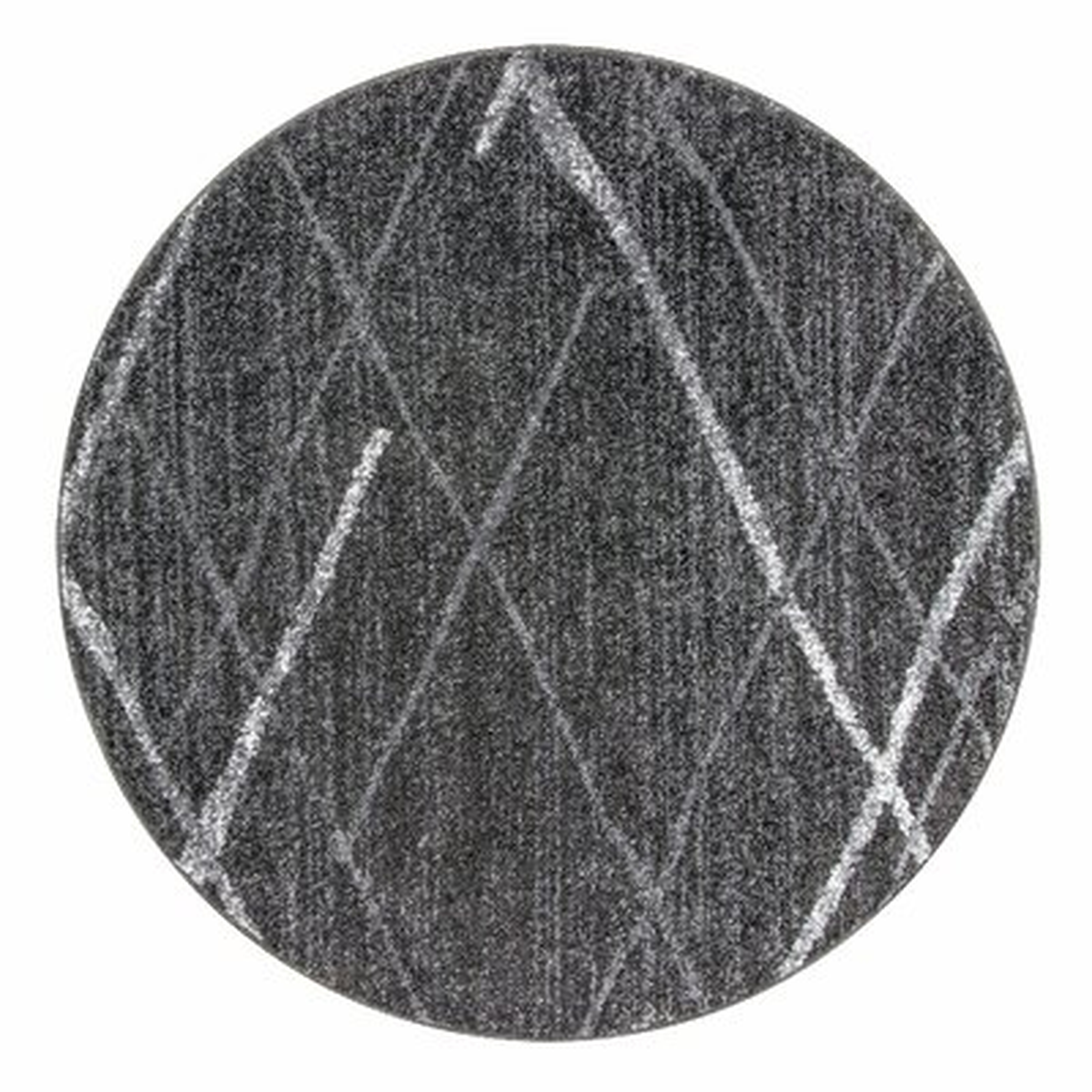 Stahlman Power Loom Grey Rug - Wayfair