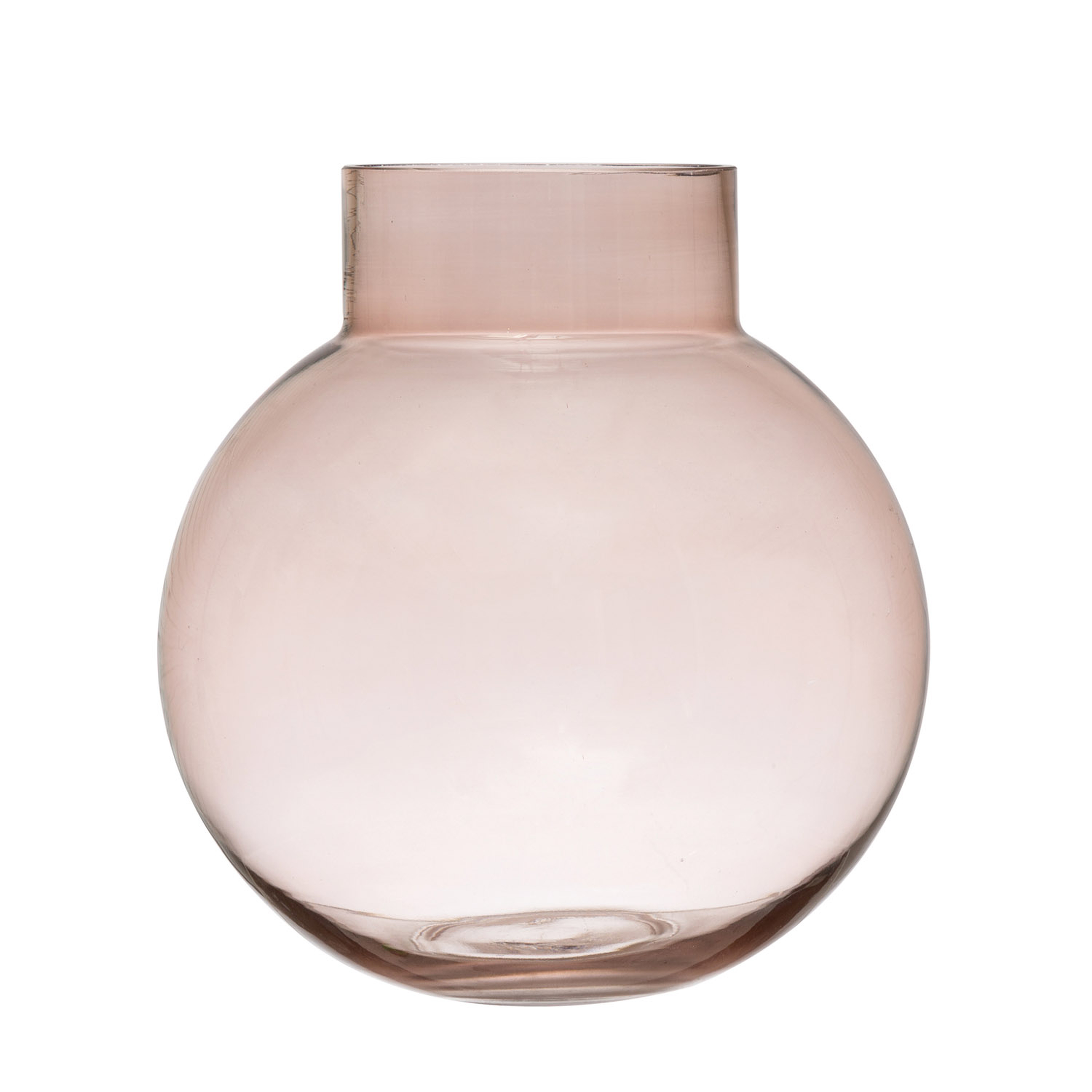 Glass Vase, Rose Color - Moss & Wilder