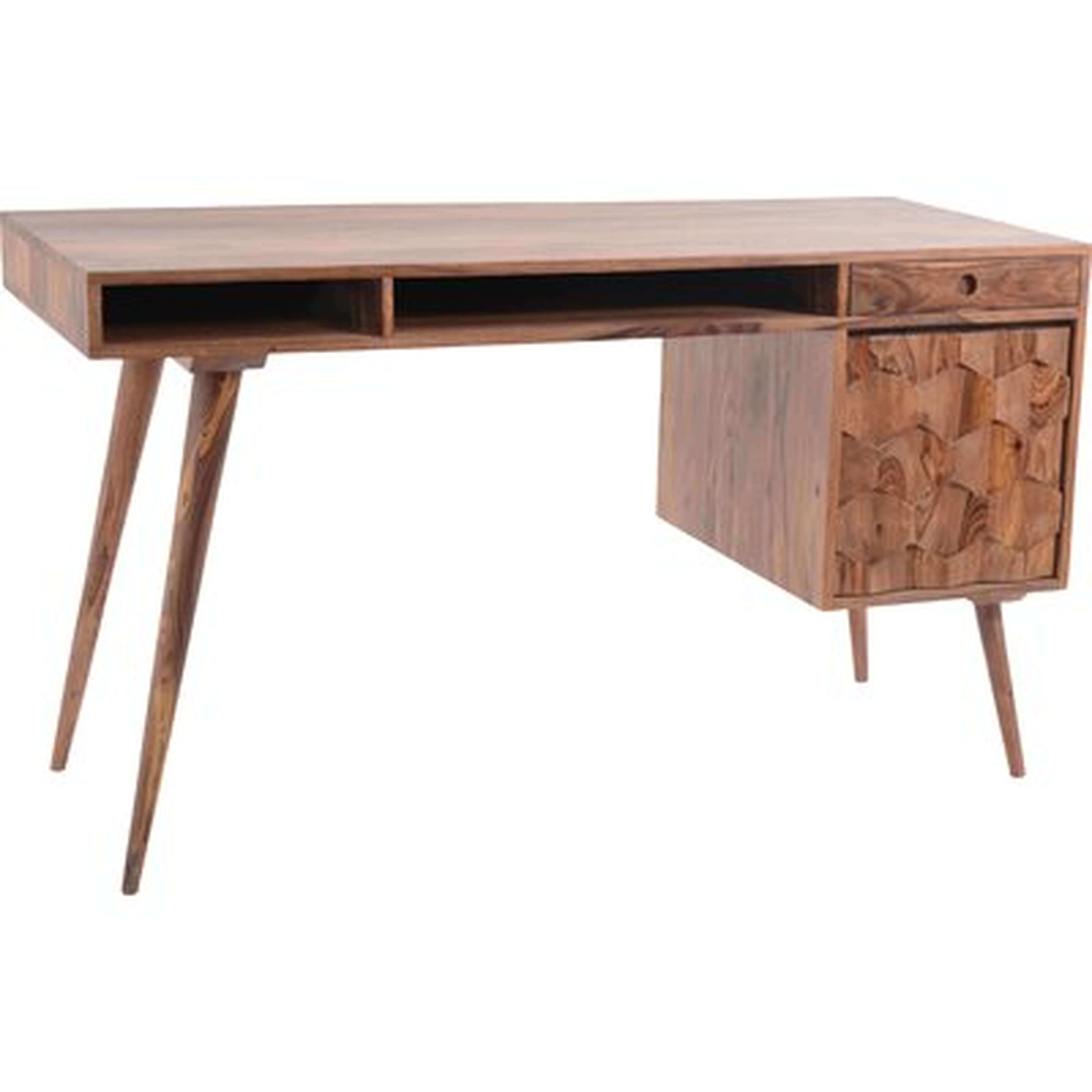 Govea 54'' Solid Wood Desk - AllModern