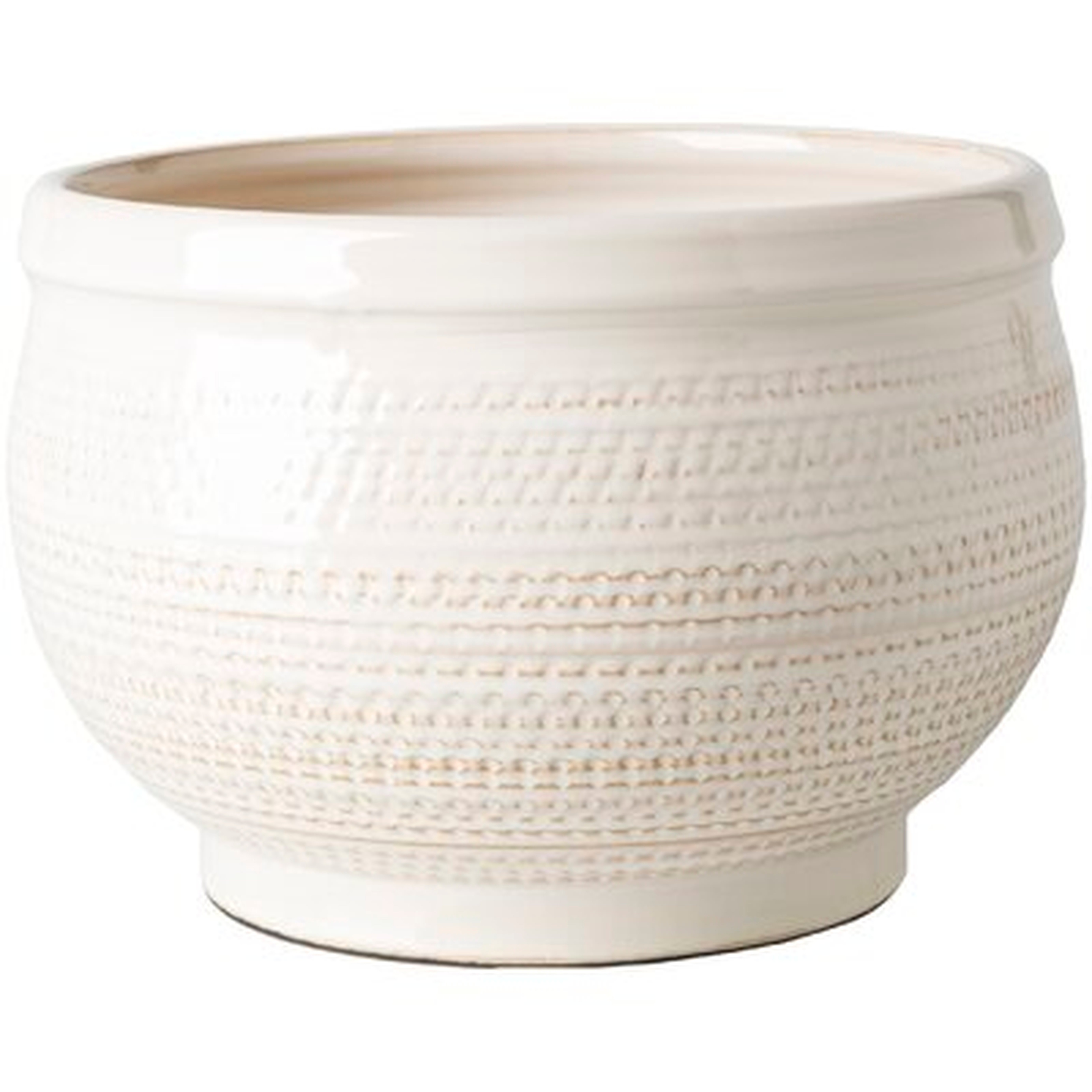 Malibu Ceramic Modern Decorative Bowl - Birch Lane