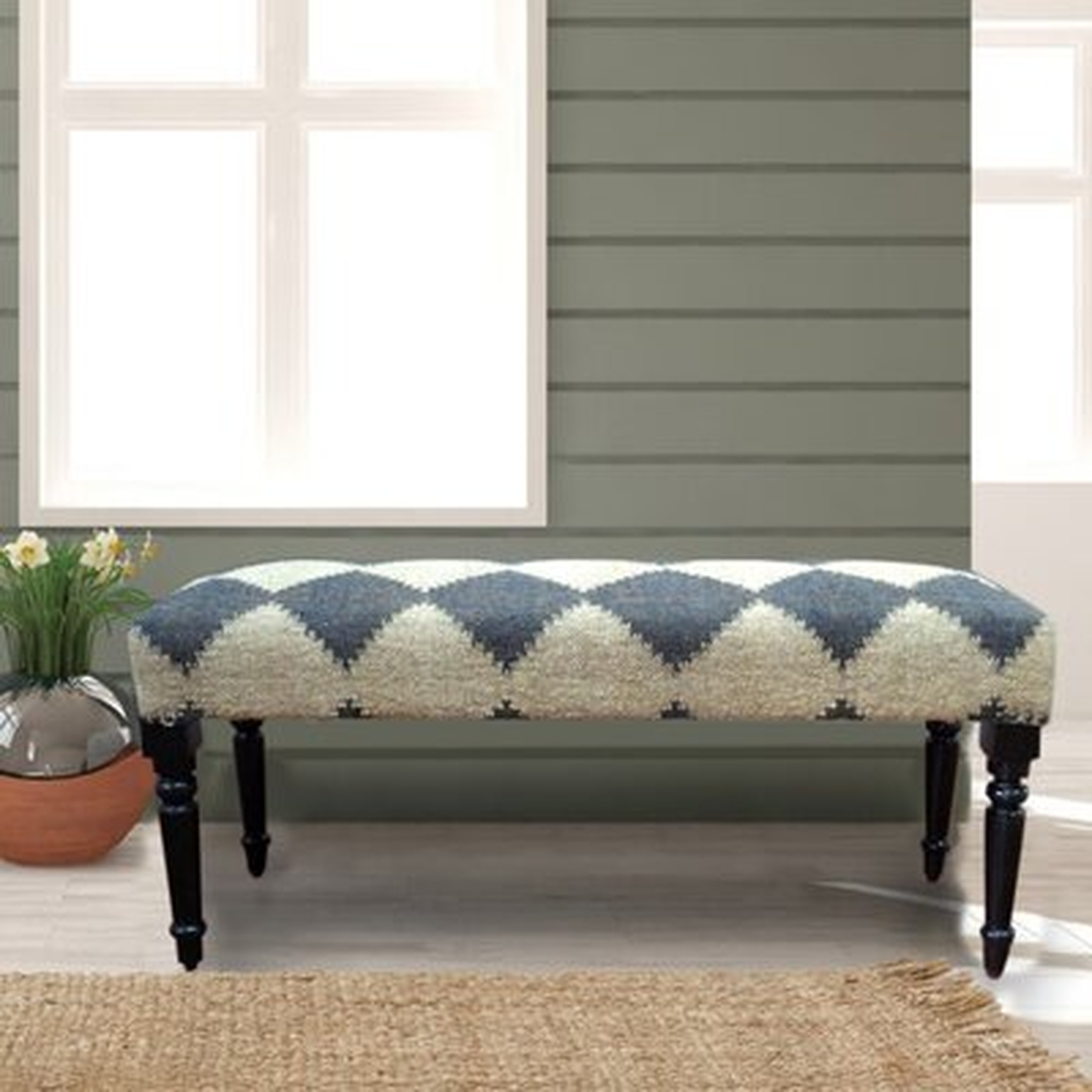 Covington Upholstered Bench - Wayfair