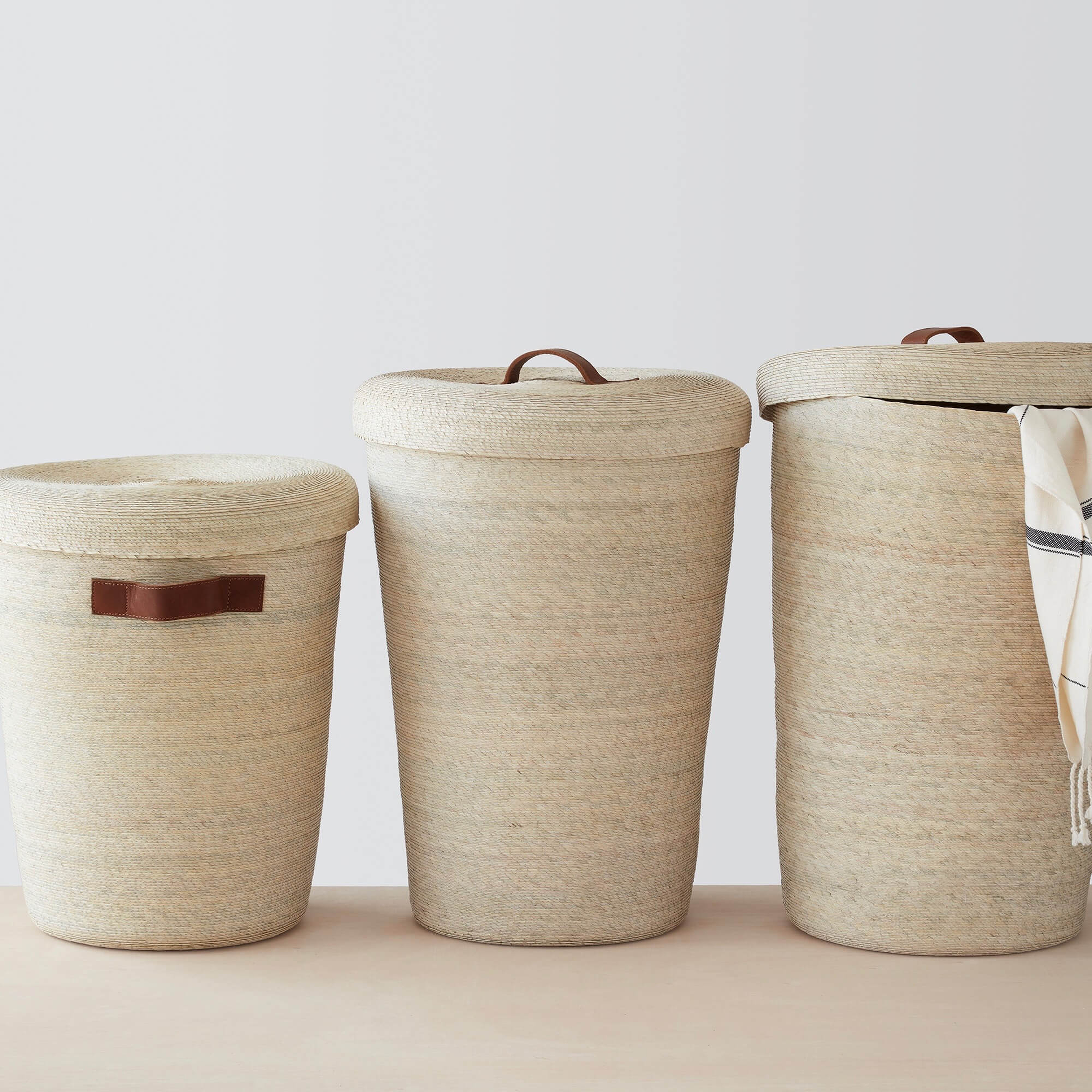 The Citizenry Mercado Laundry Set Set of 3 | Natural - The Citizenry