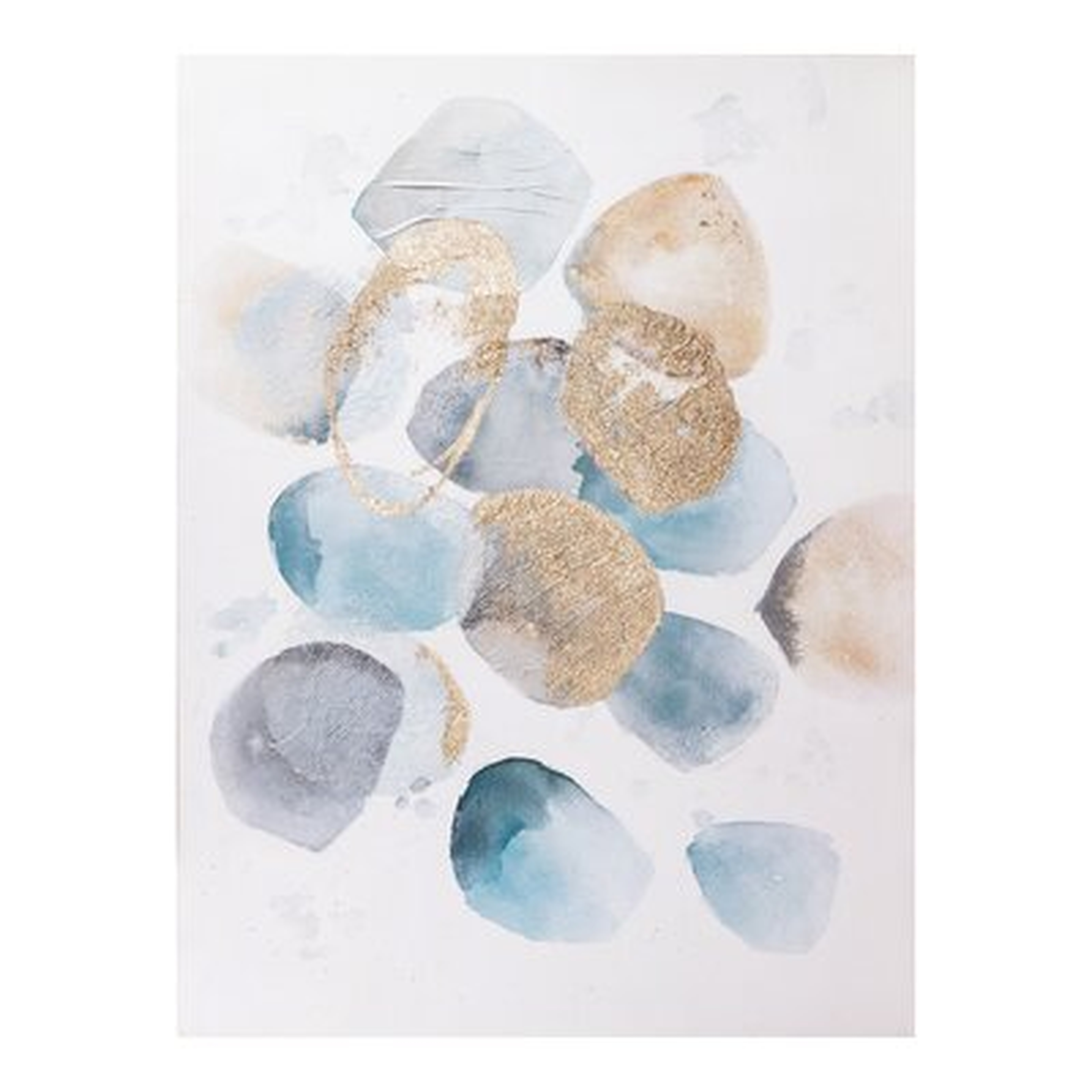 River Rocks - Picture Frame Painting Print on Canvas - Wayfair