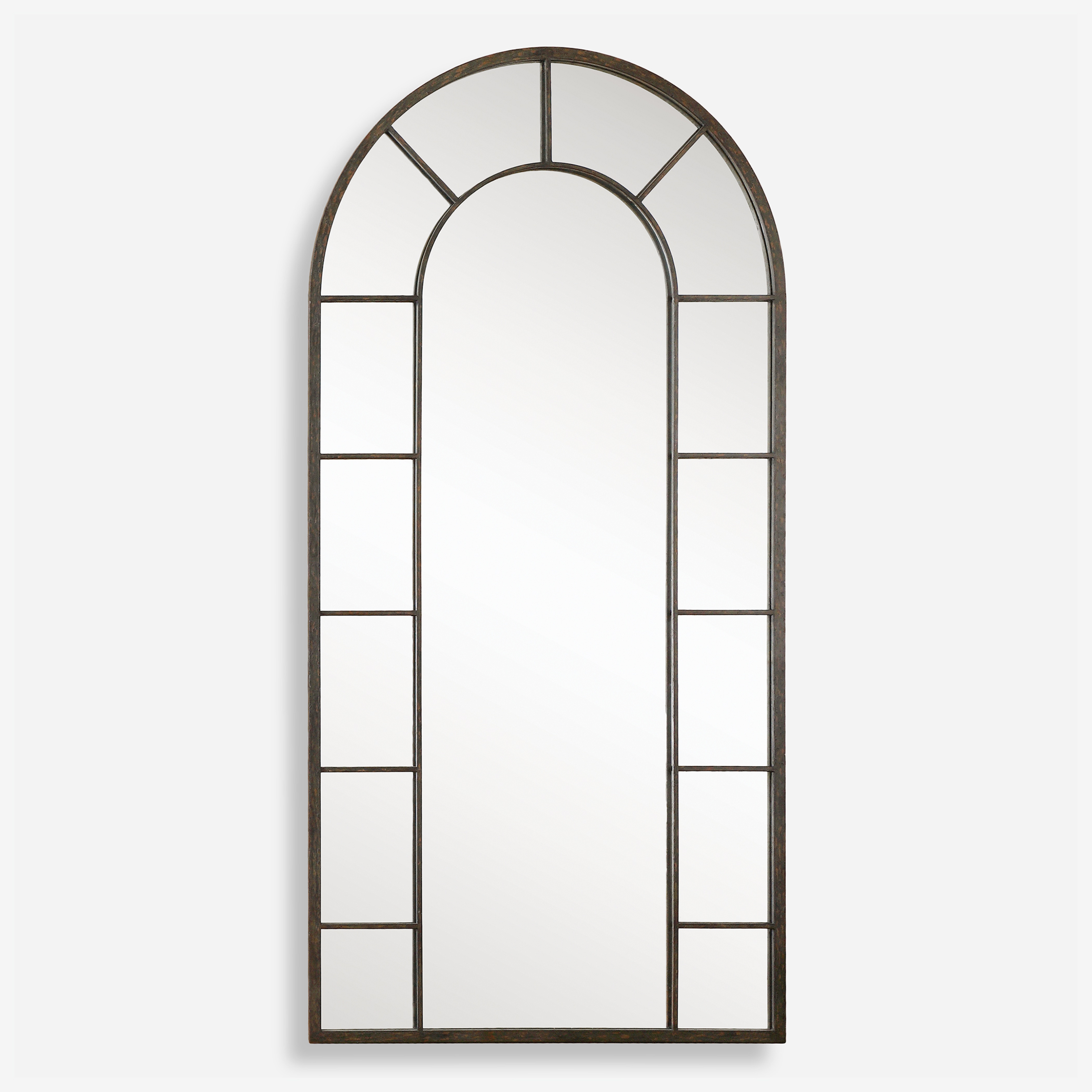 Dillingham Black Arch Mirror - Uttermost