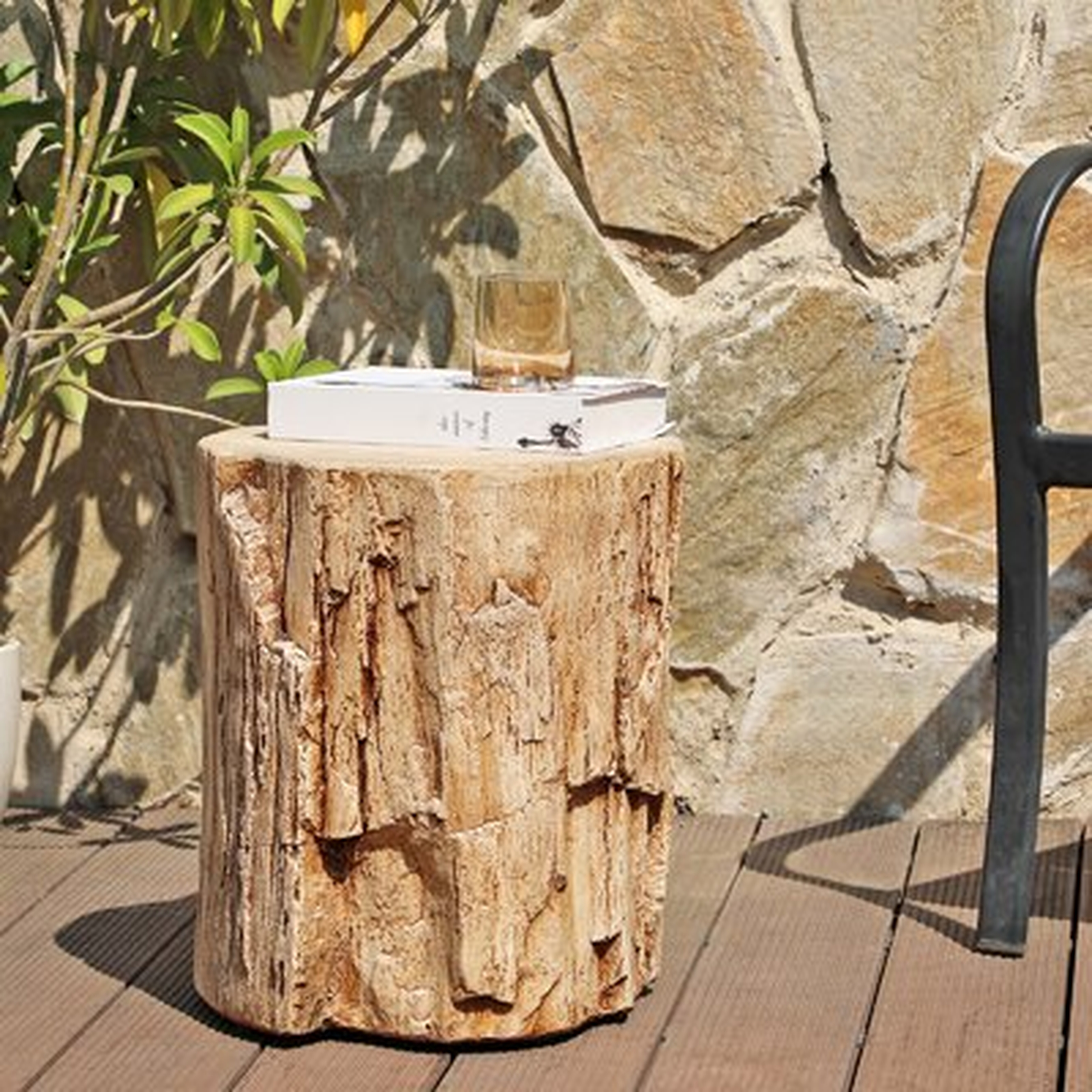 Tree Stump Side Table - Wayfair
