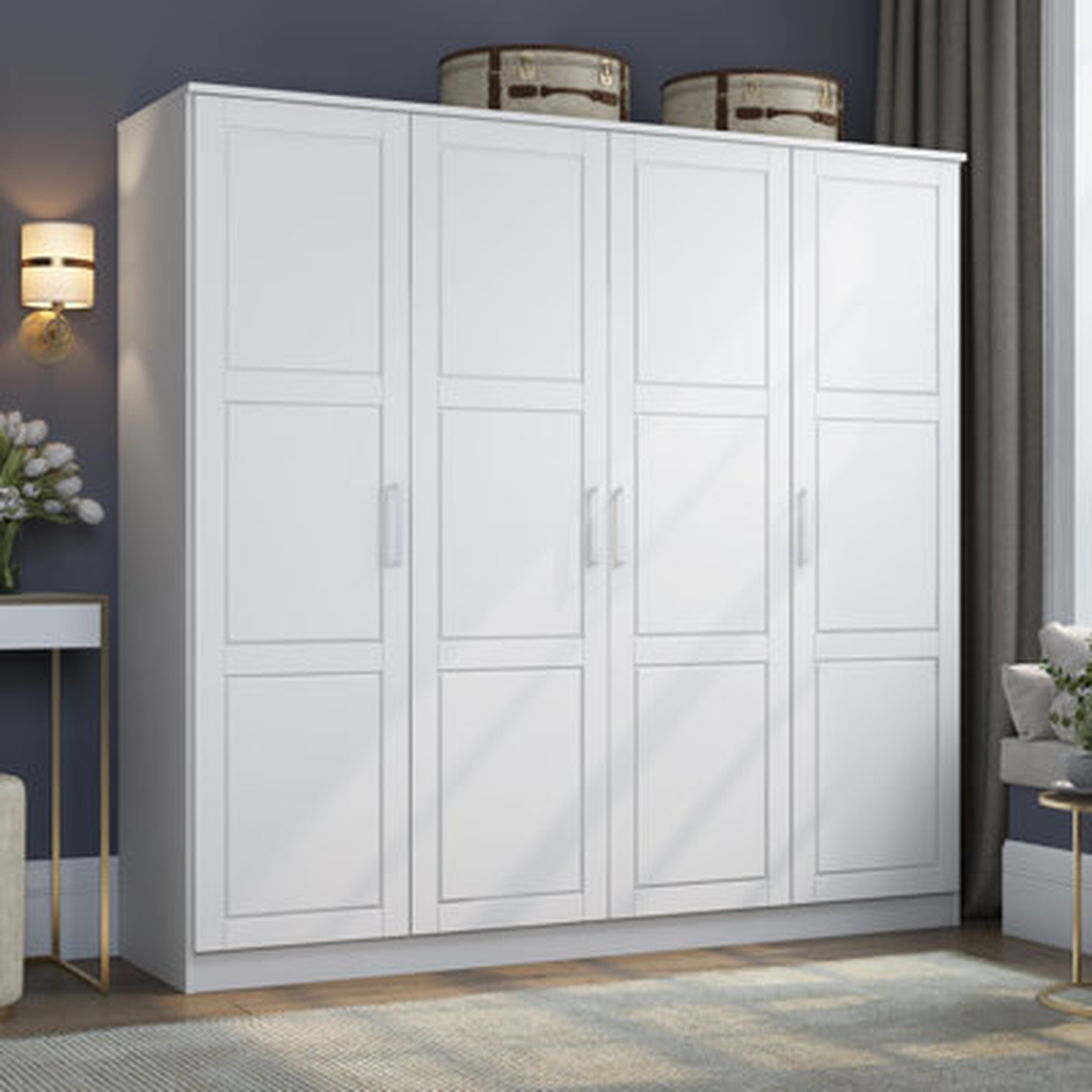 Anirudha Solid Wood Armoire - Wayfair