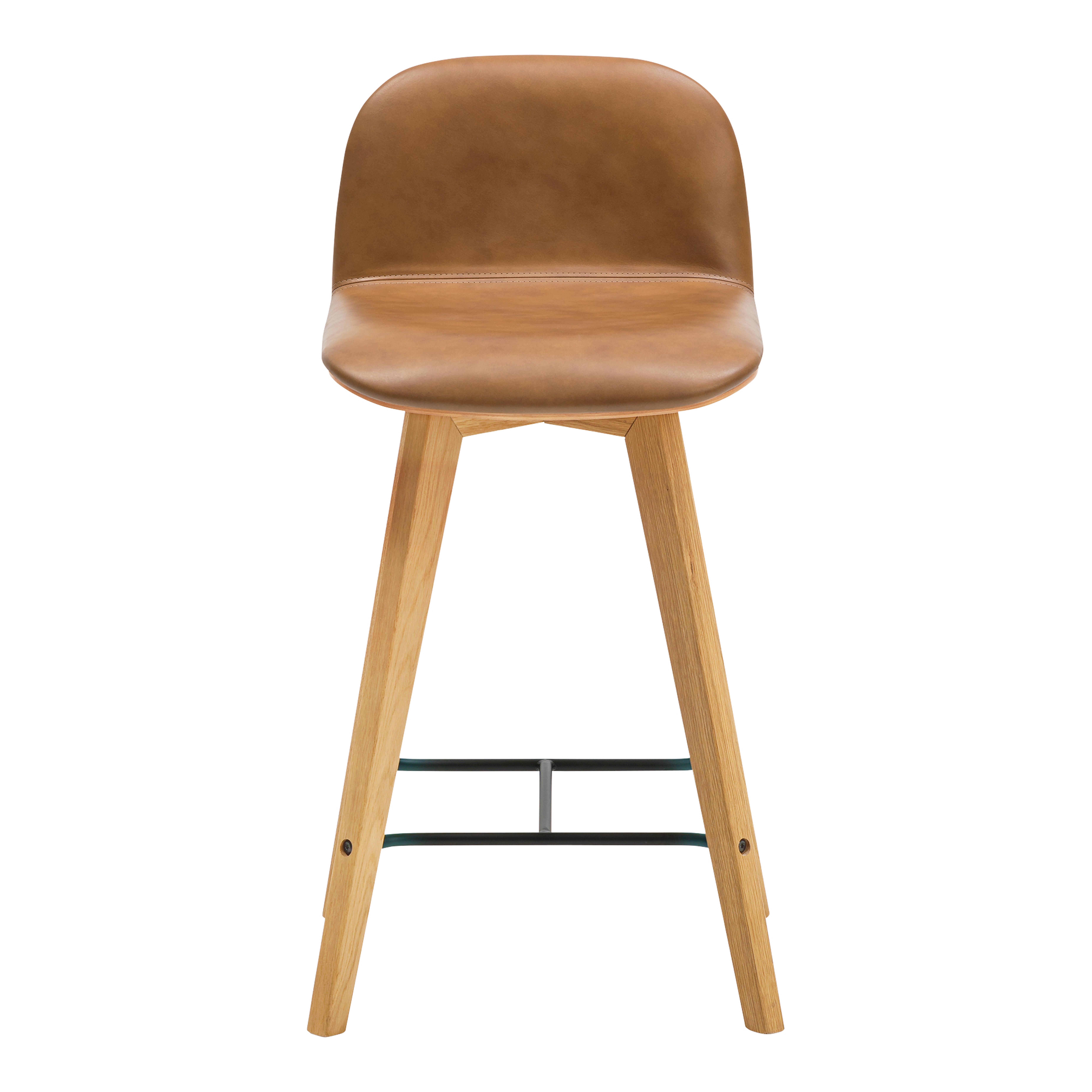 Napoli Leather Counter Stool - Moes Home Collection