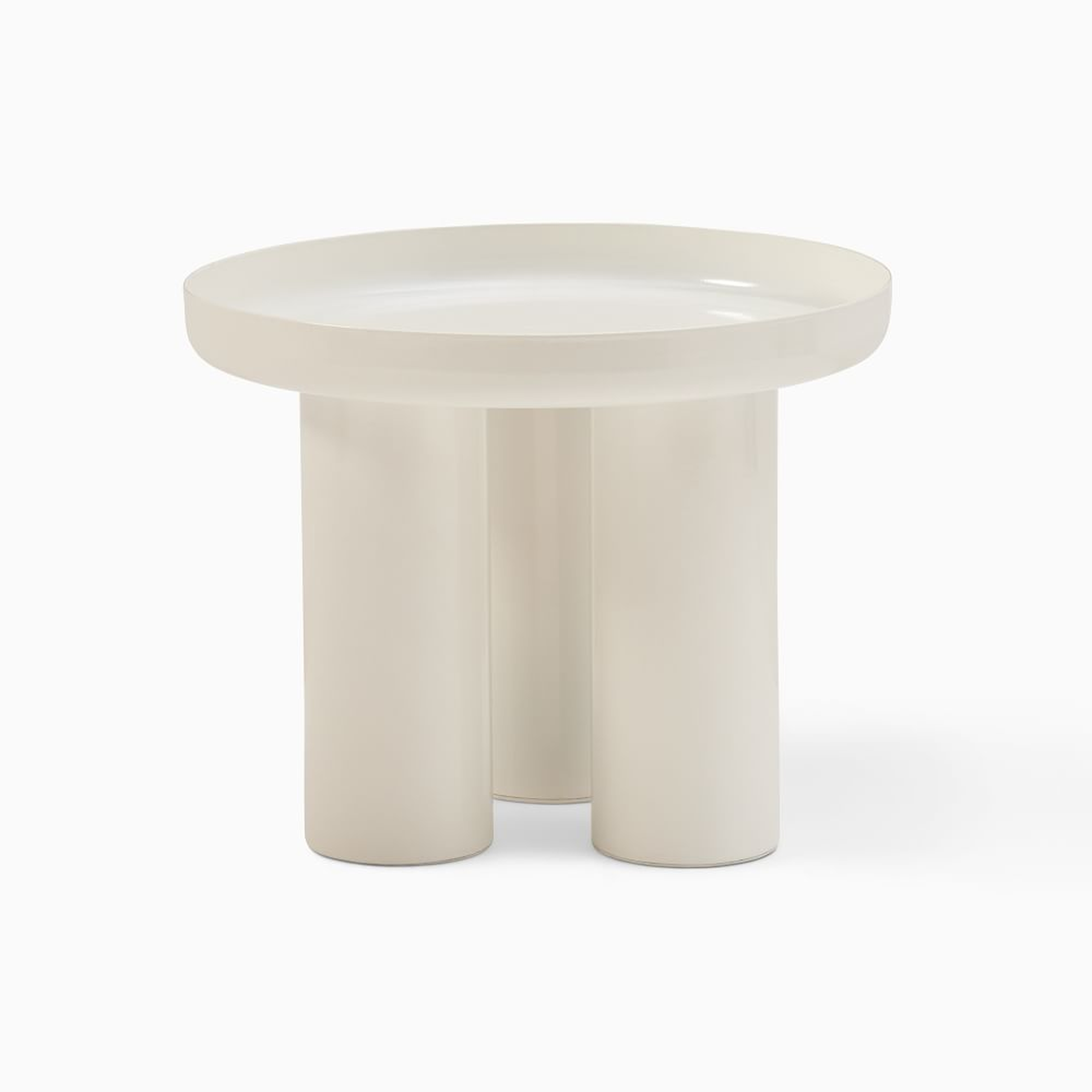 Plant Kween Metal Plant Stand, White - West Elm