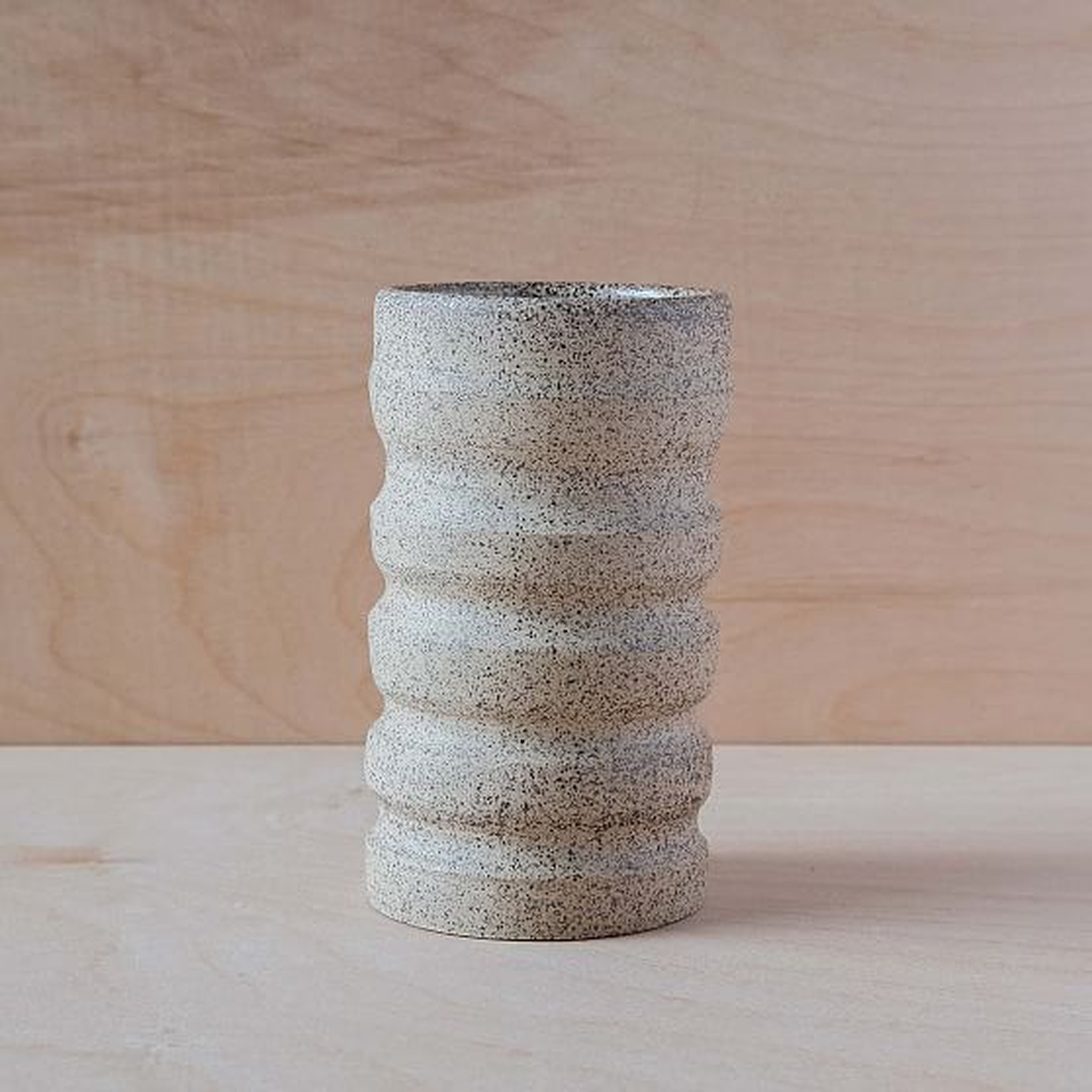 Utility Objects Small Vase, Natural Sand - West Elm