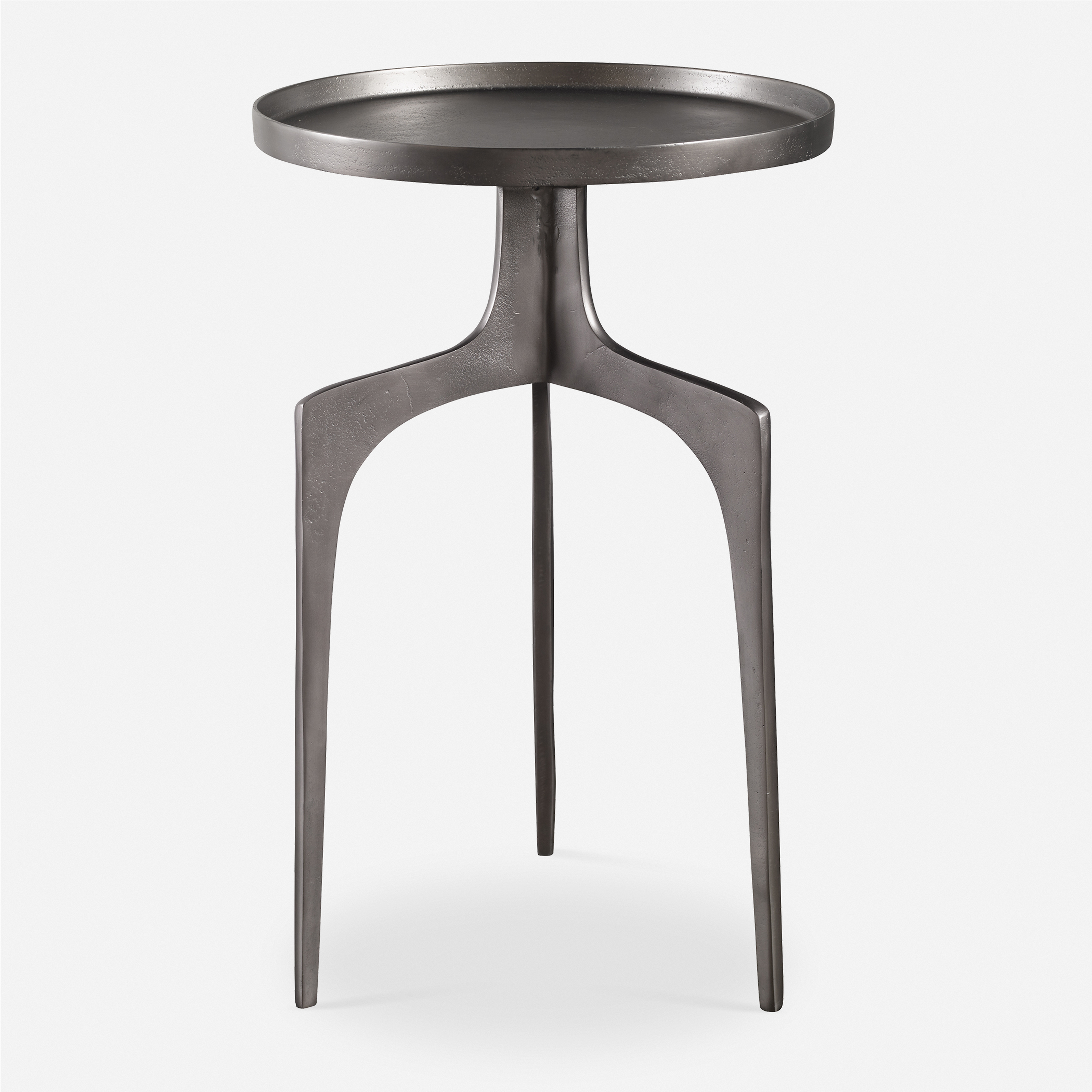 Kenna Nickel Accent Table - Uttermost