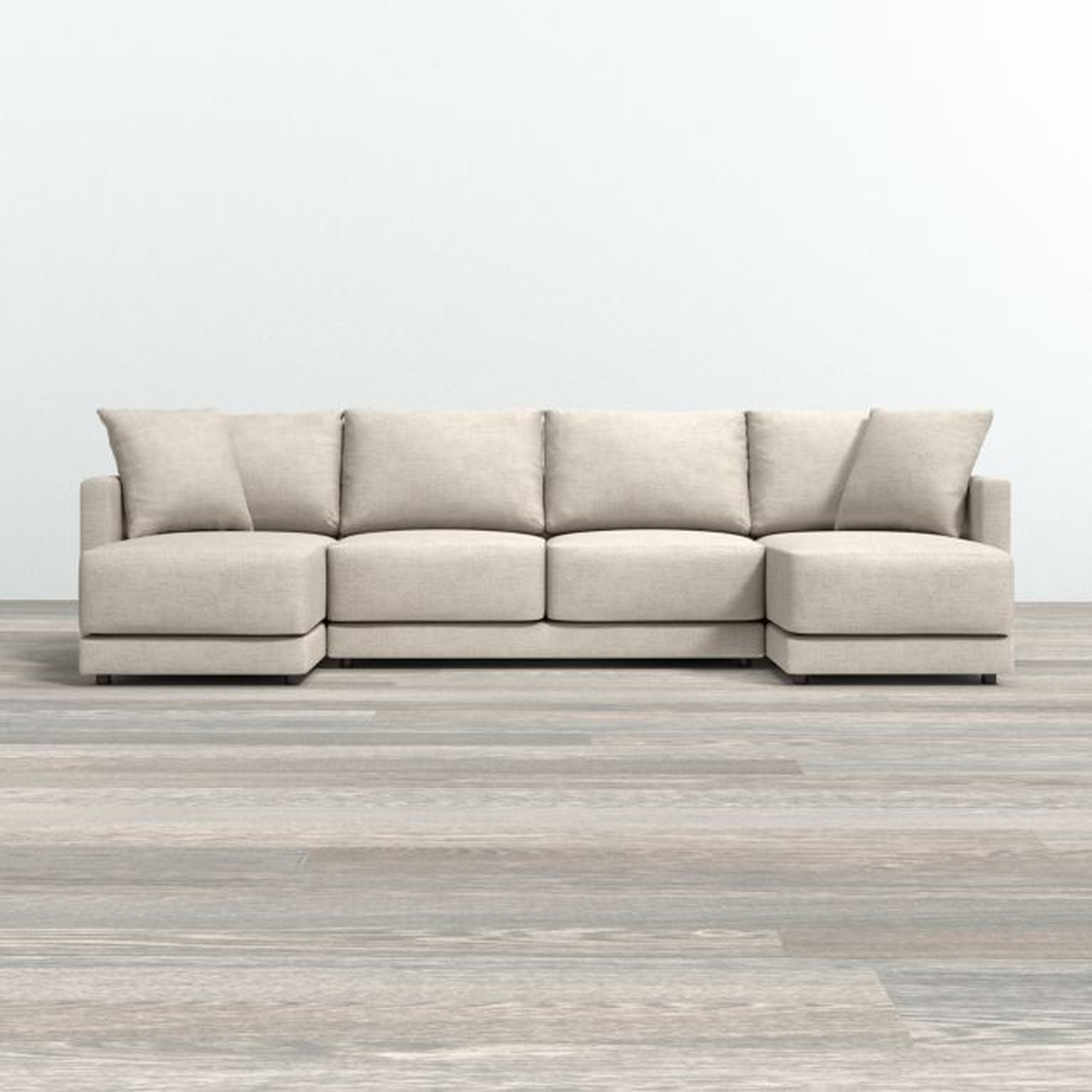 Gather 3-Piece Sectional Sofa - Crate and Barrel