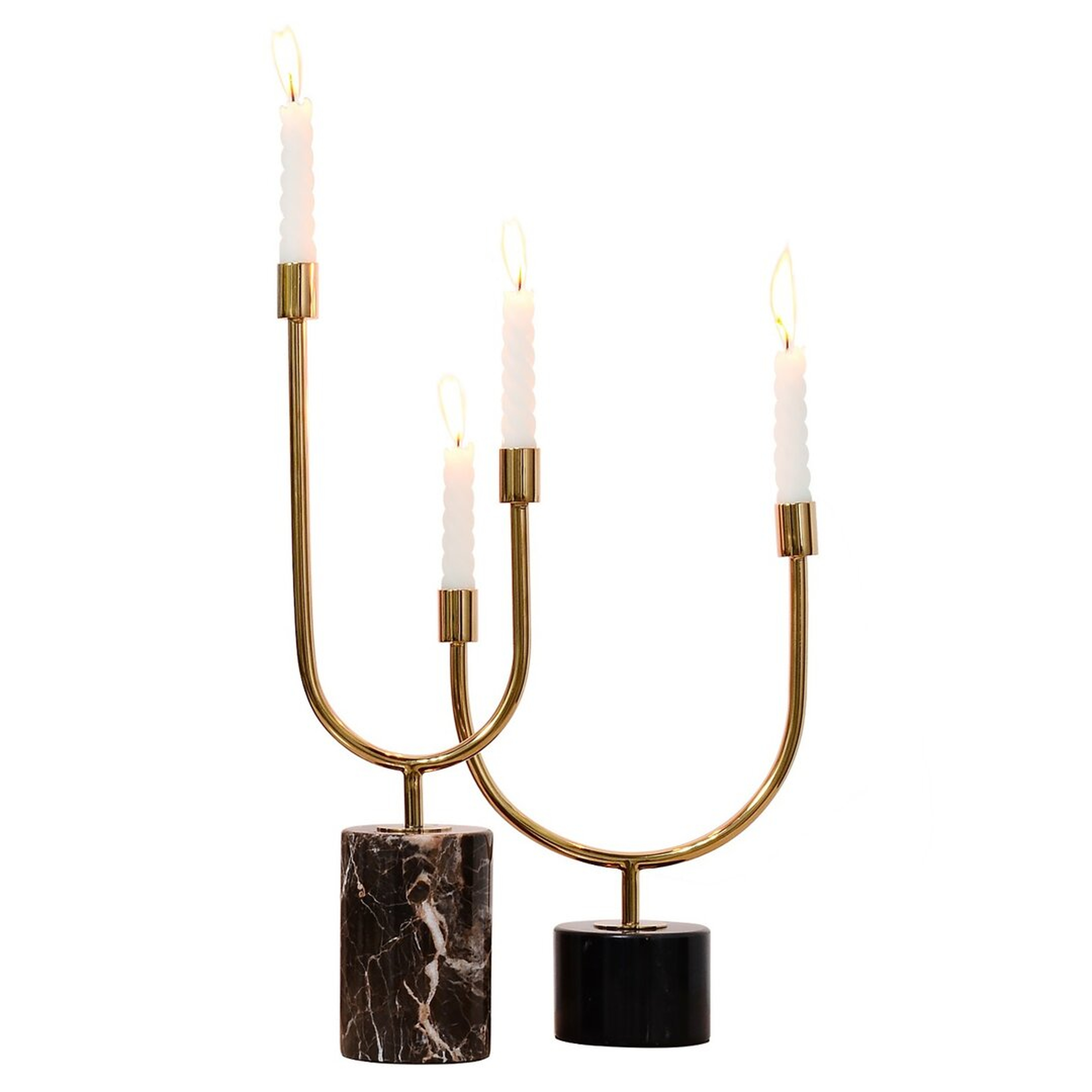 "ellahome 16.53"" Tabletop Candlestick" (includes one) - Perigold