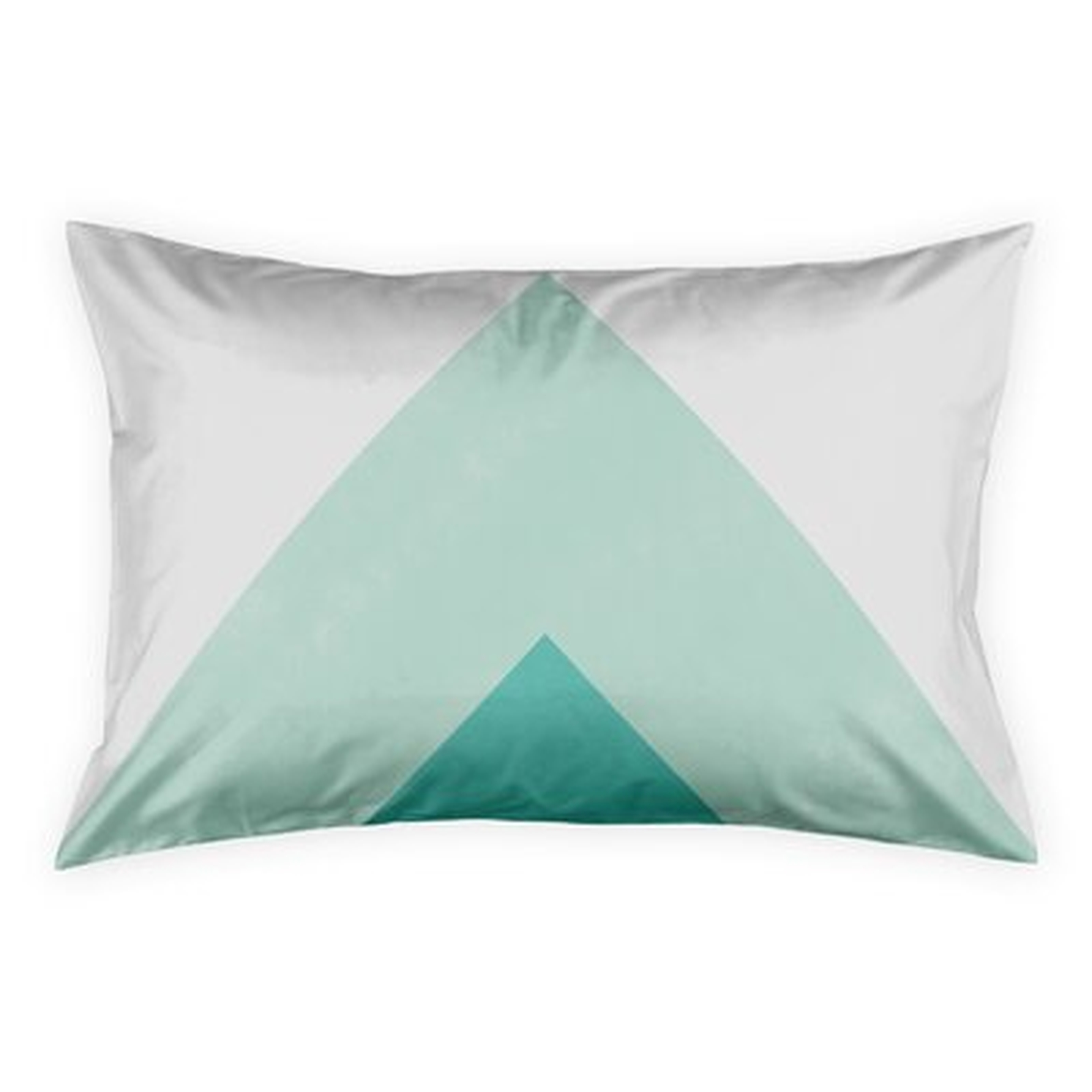 Noriega Turquoise Pillow Sham - Wayfair