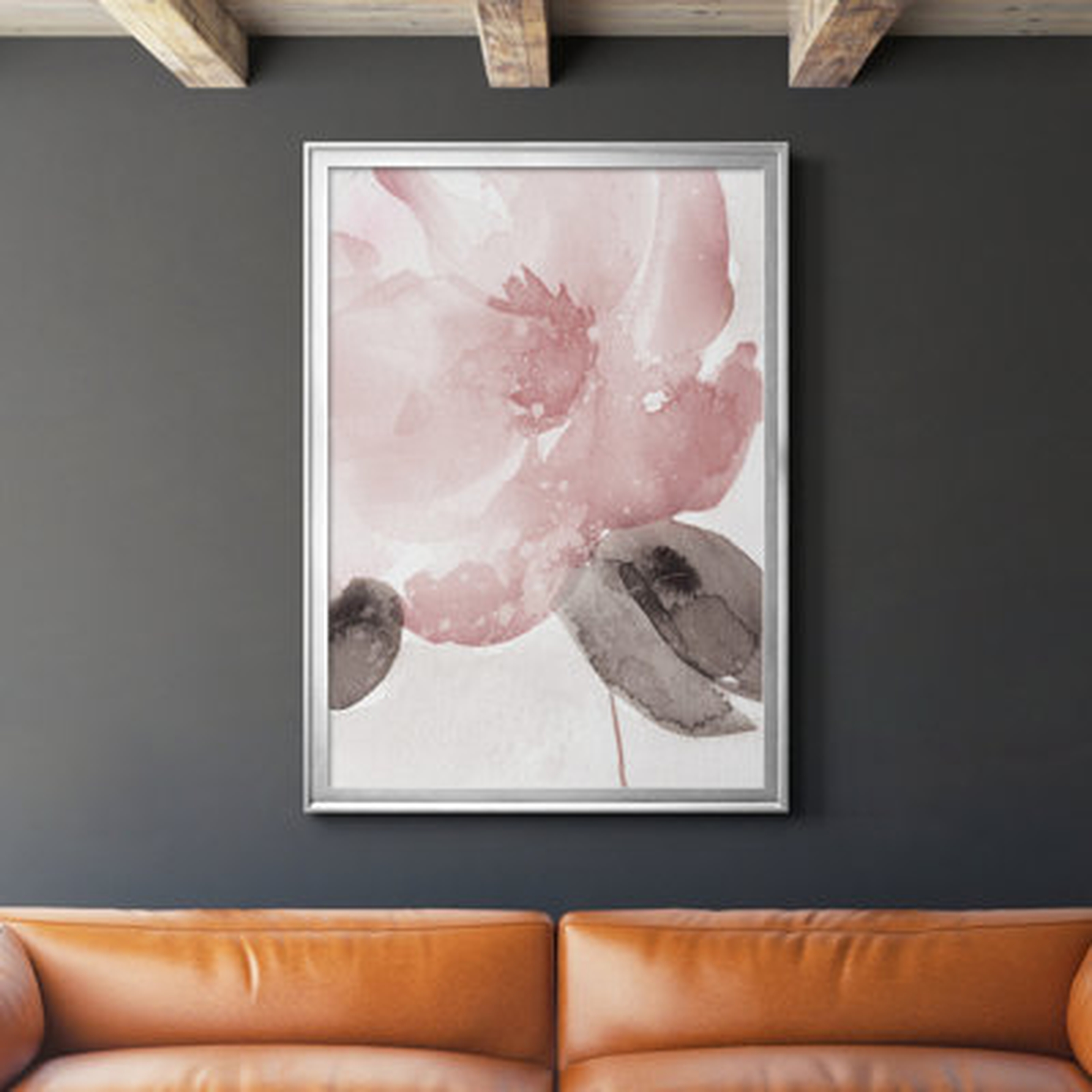 Blush Bloom I - Picture Frame Painting on Canvas - Wayfair
