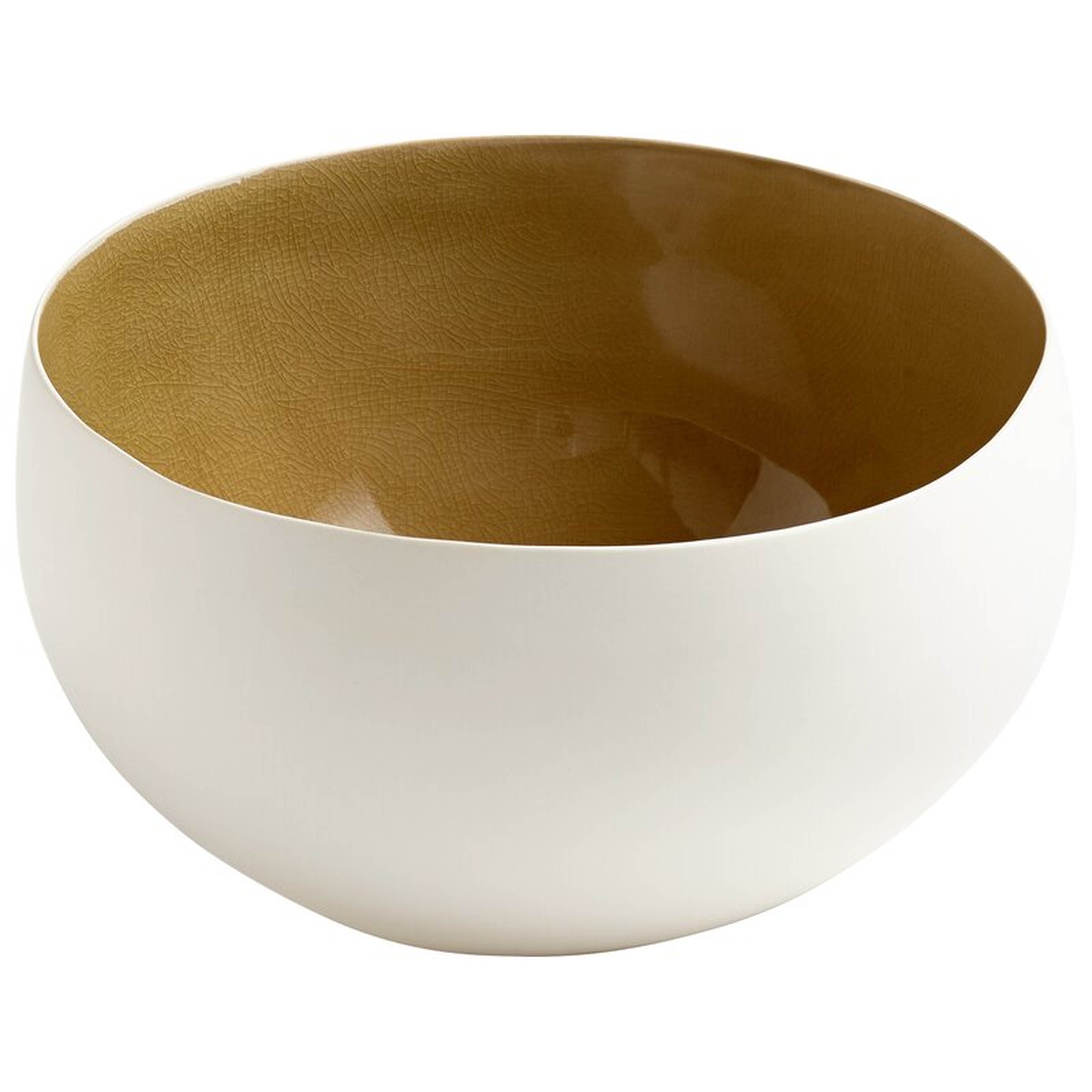 Cyan Design Latte Decorative Bowl Size: 6" H x 10.25" W x 10.25" D - Perigold