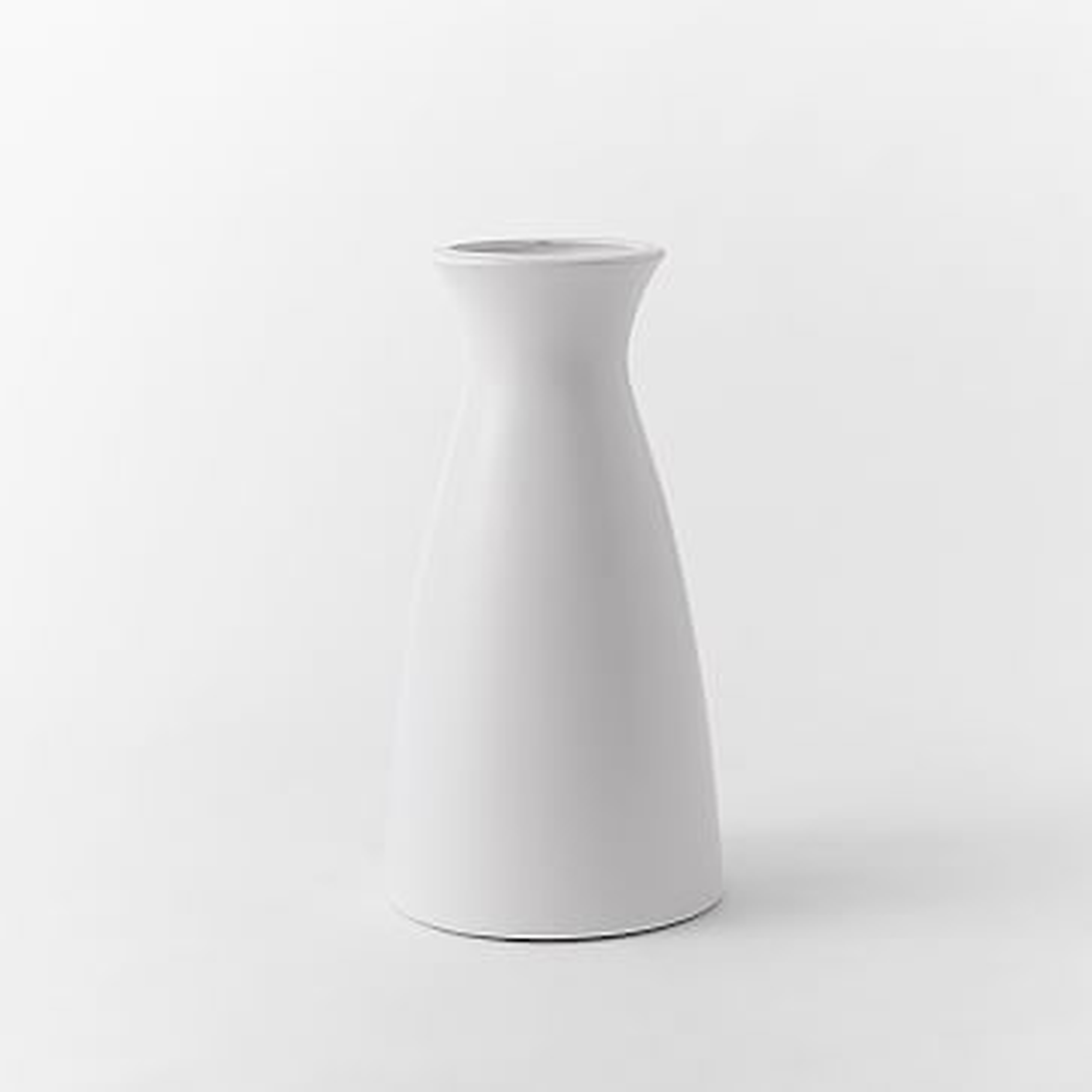 Pure White Ceramic Carafe - West Elm