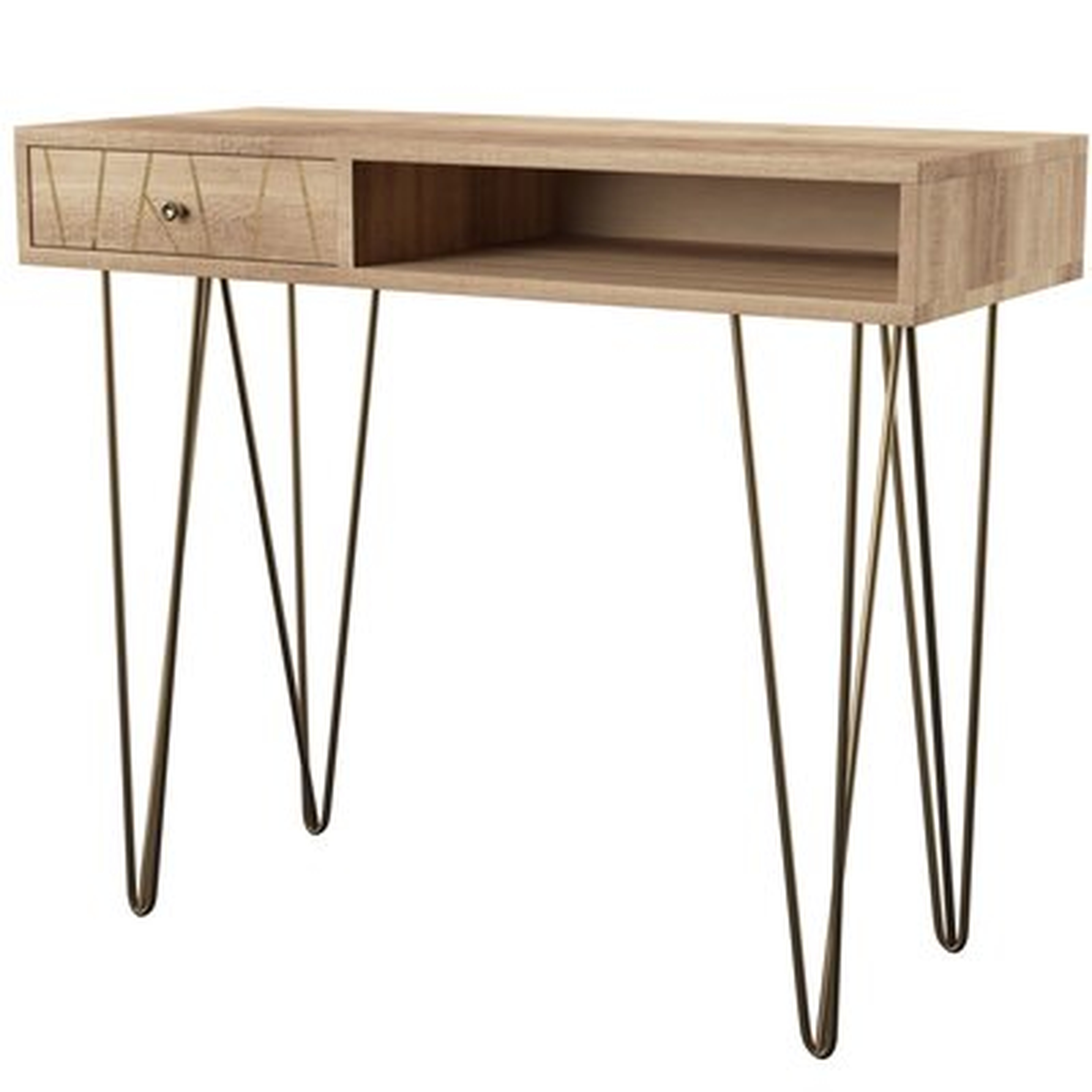 Marigold Solid Wood Desk - Wayfair