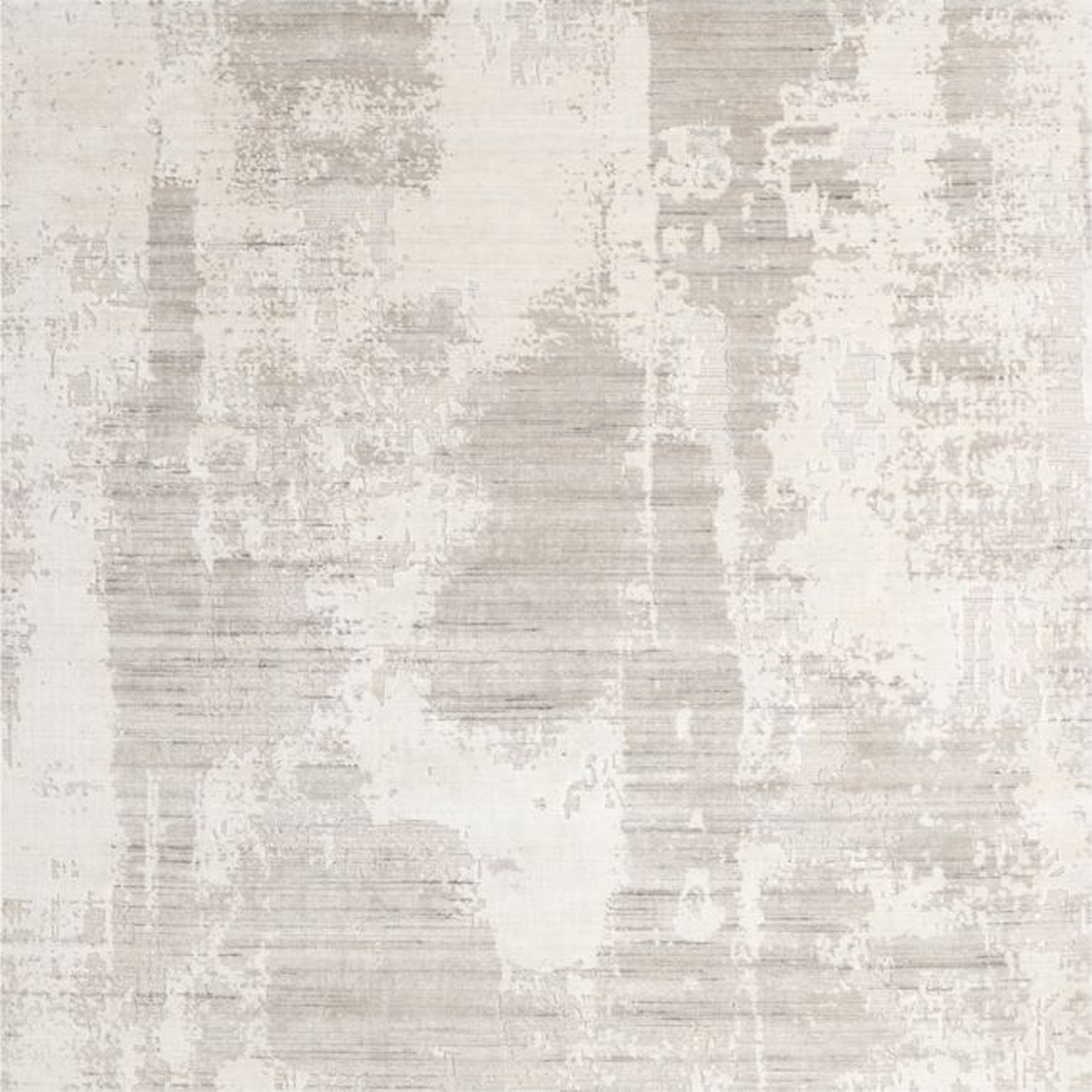 Tottori Viscose Abstract Grey Area Rug 9'x12' - Crate and Barrel