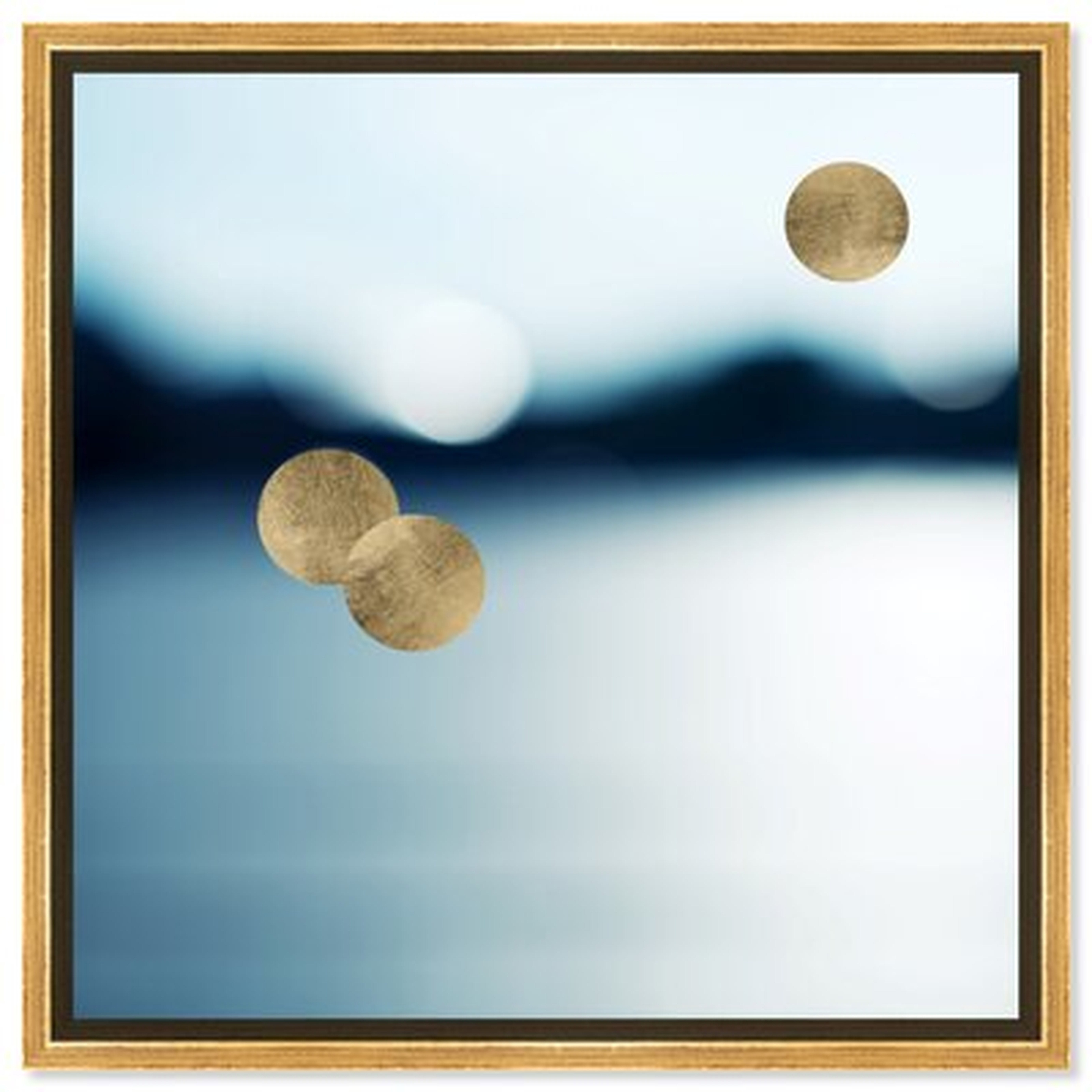 Orb of Night Geometric - Graphic Art Print - Wayfair