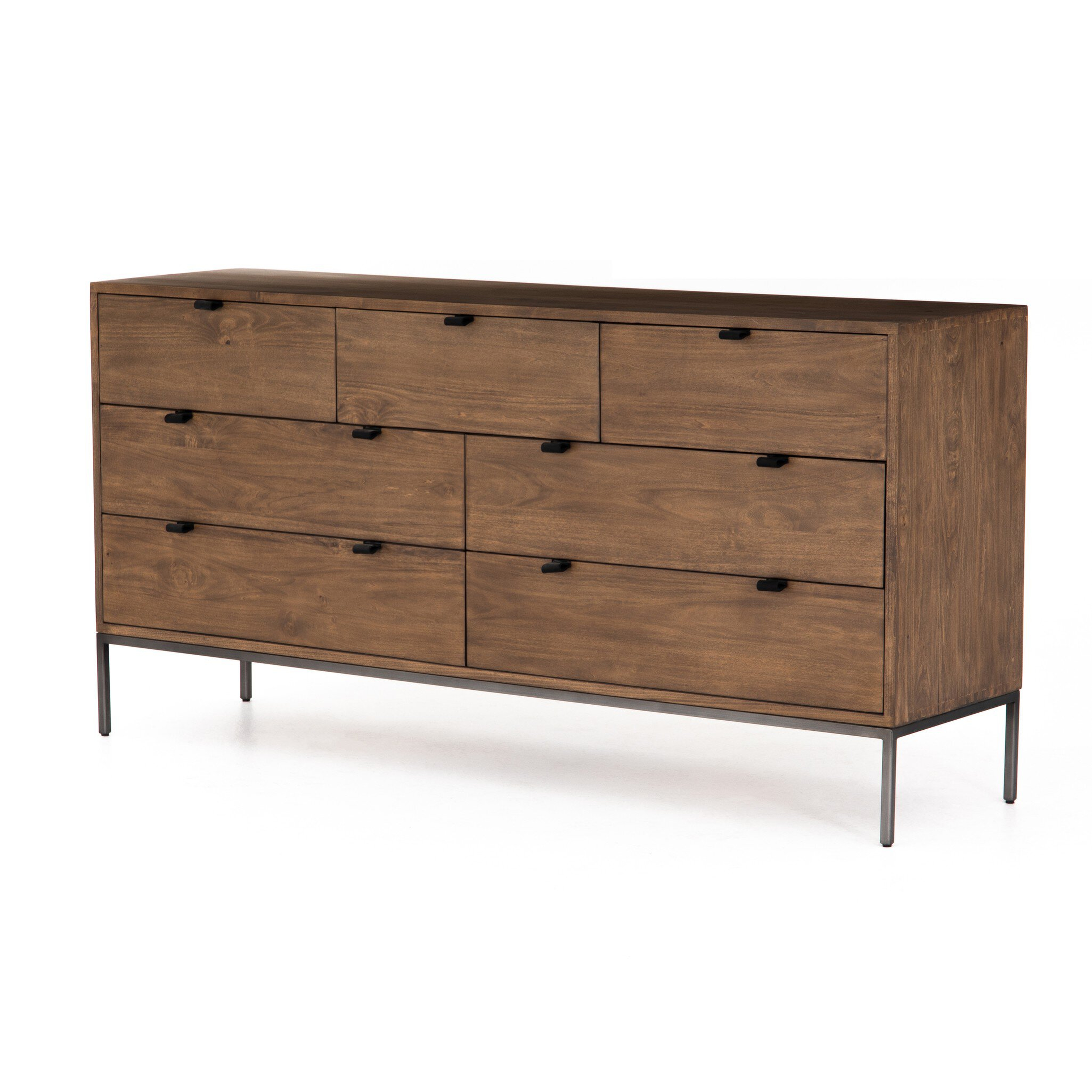 Trey 7 Drawer Dresser-Auburn Poplar - Four Hands