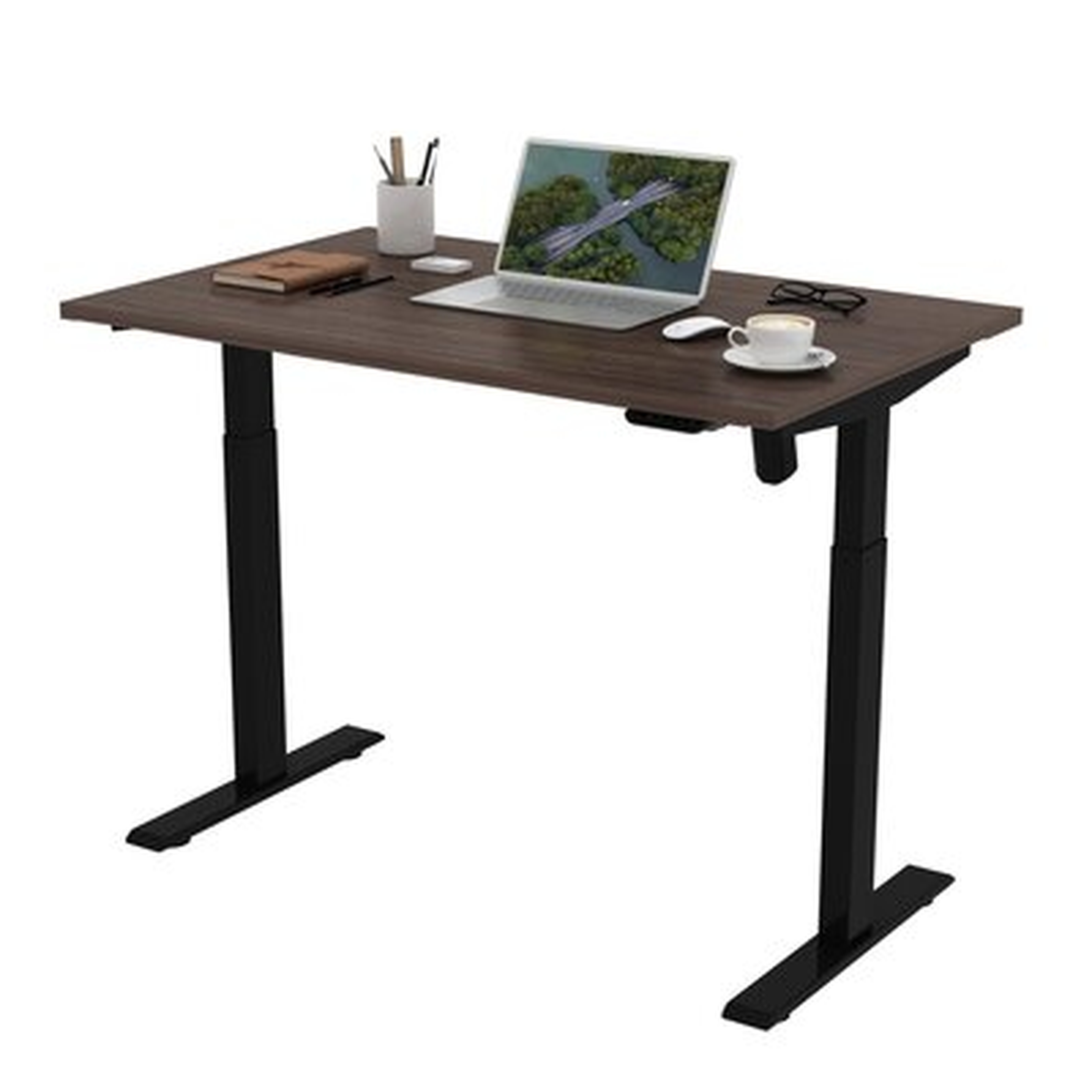Iwamoto Height Adjustable Standing Desk - Wayfair