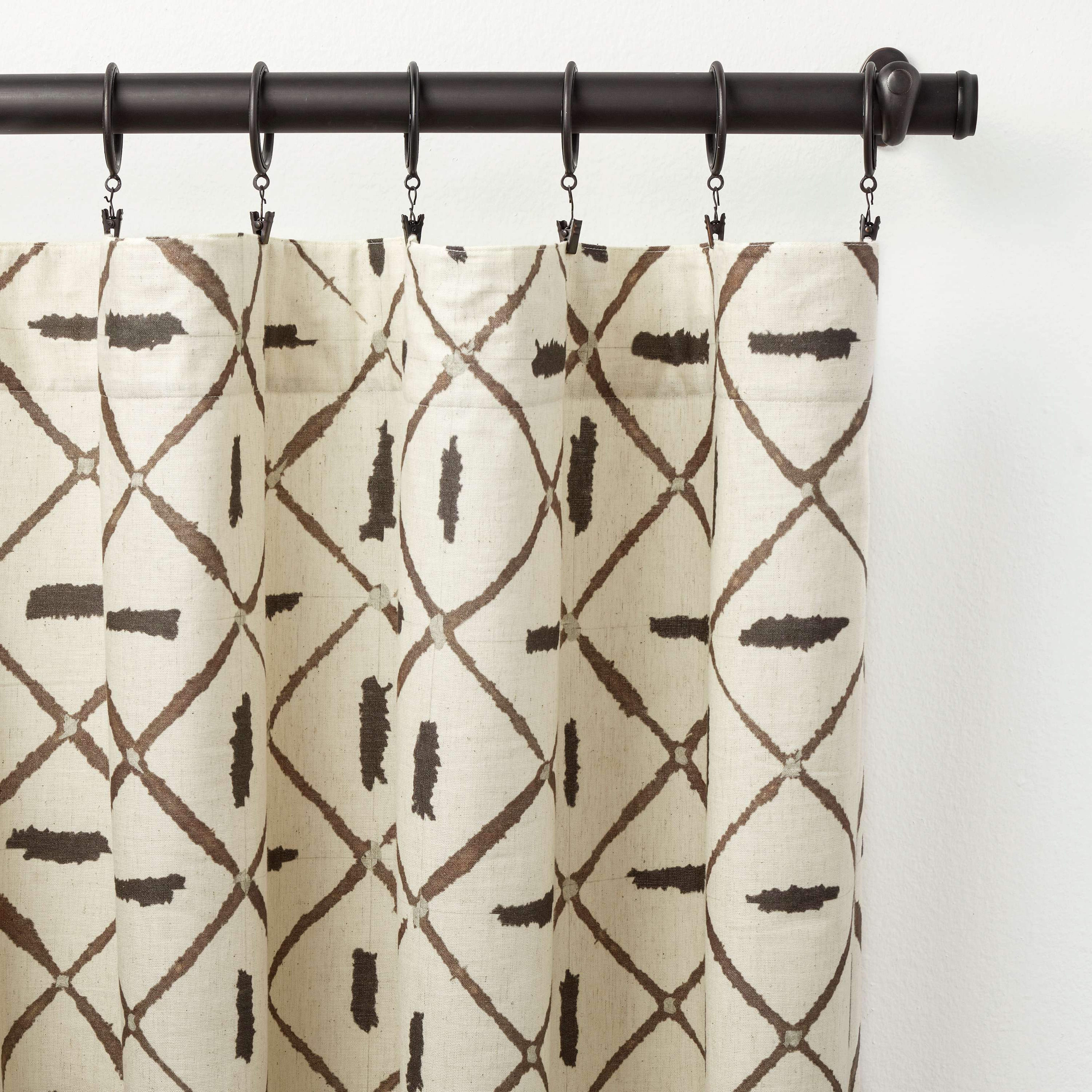 Tatum Ivory Curtain Panel - Dash and Albert