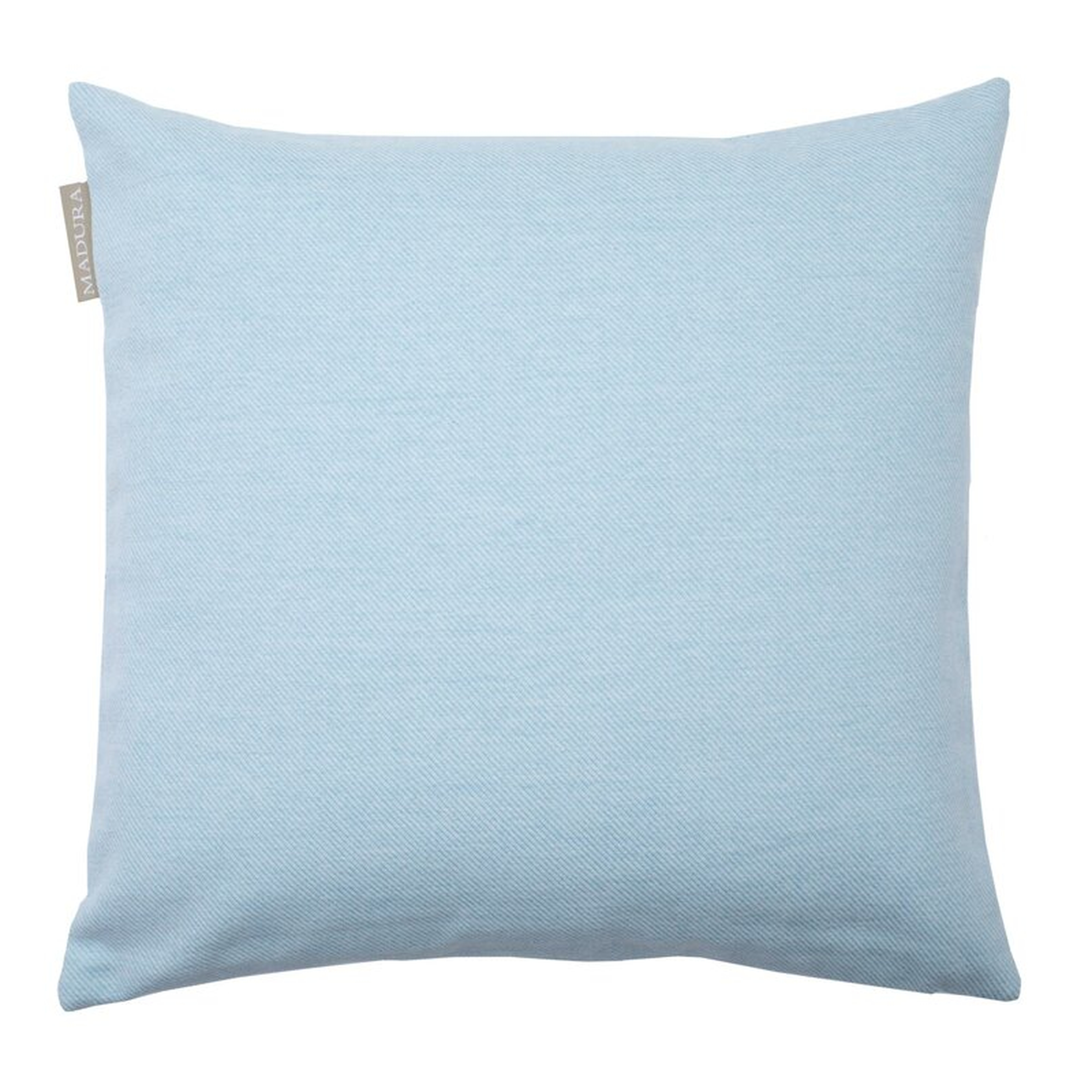 Madura Urban 16" Pillow Cover Color: Pastel Blue - Perigold