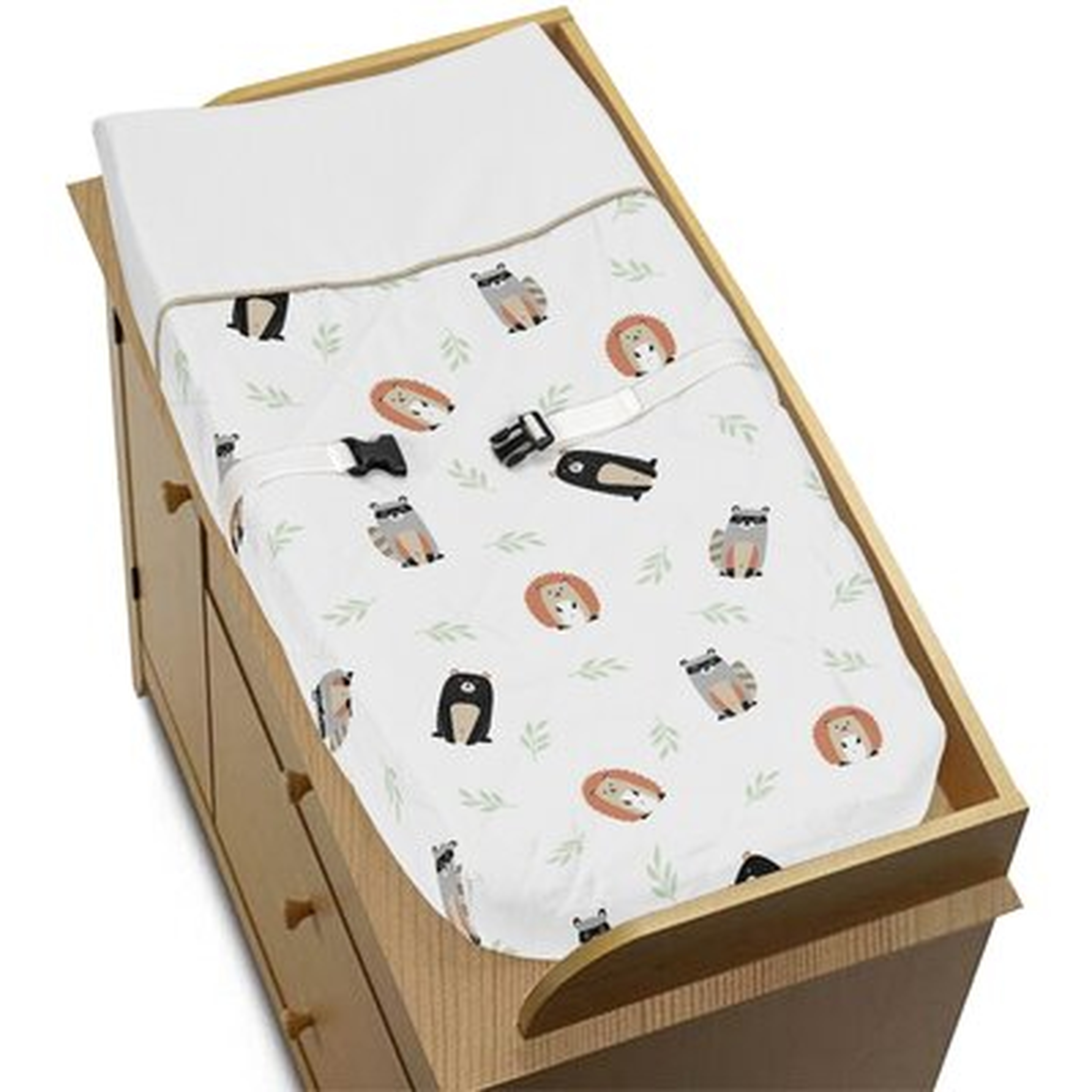 The Woodland Pals Changing Pad Cover - Wayfair
