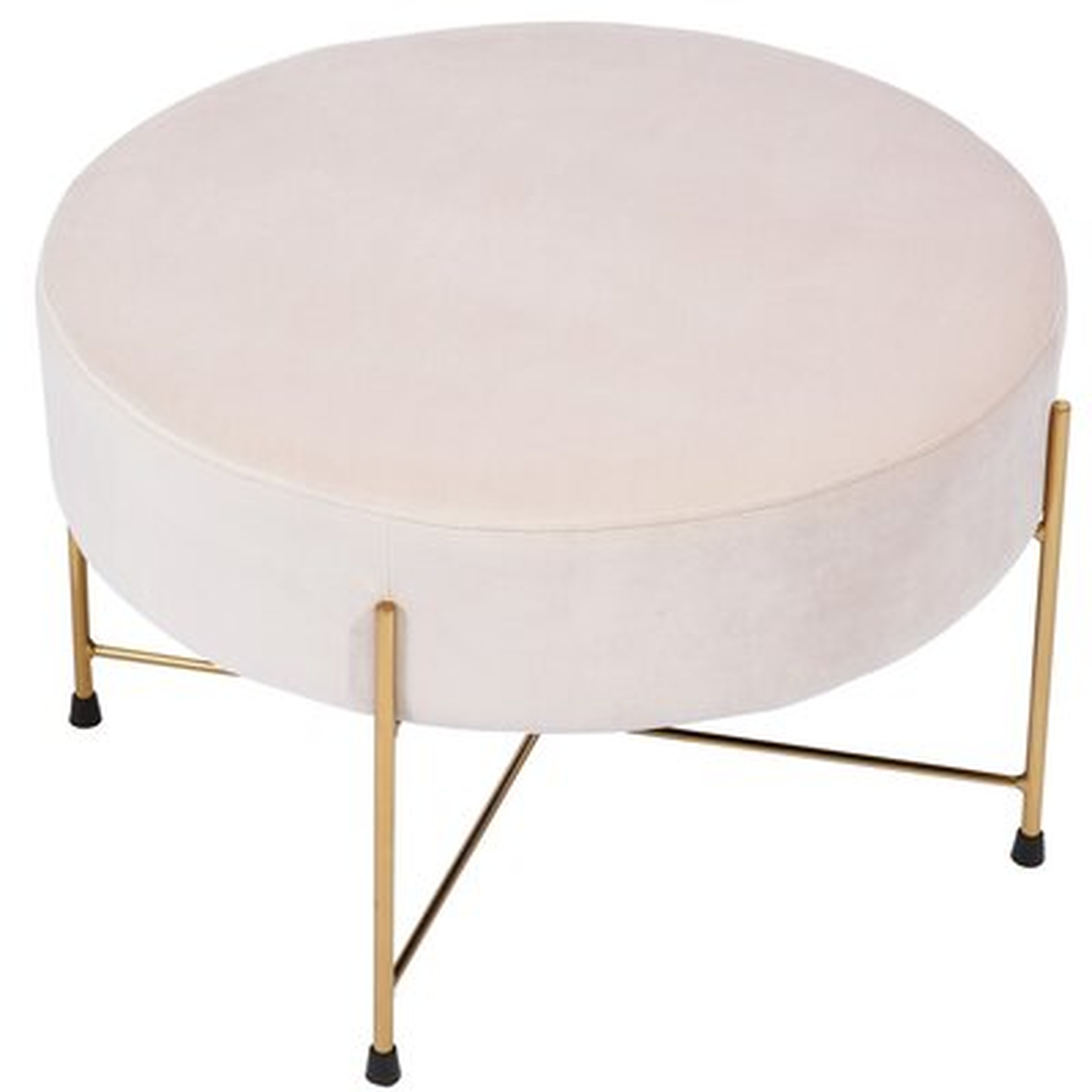 Cendejas 23.6" W Round Cocktail with Ottoman - AllModern