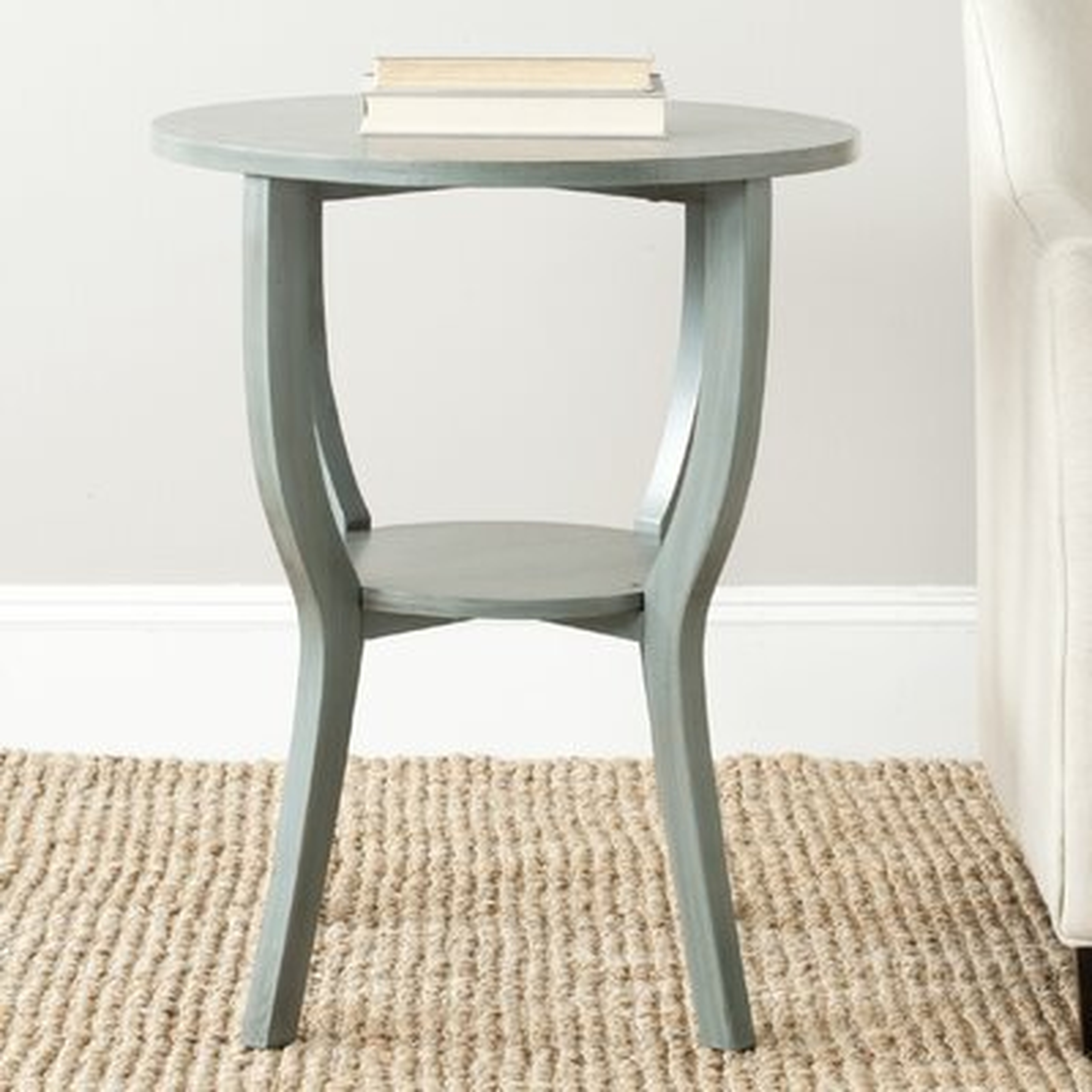 Applonia Solid Wood End Table with Storage - Wayfair